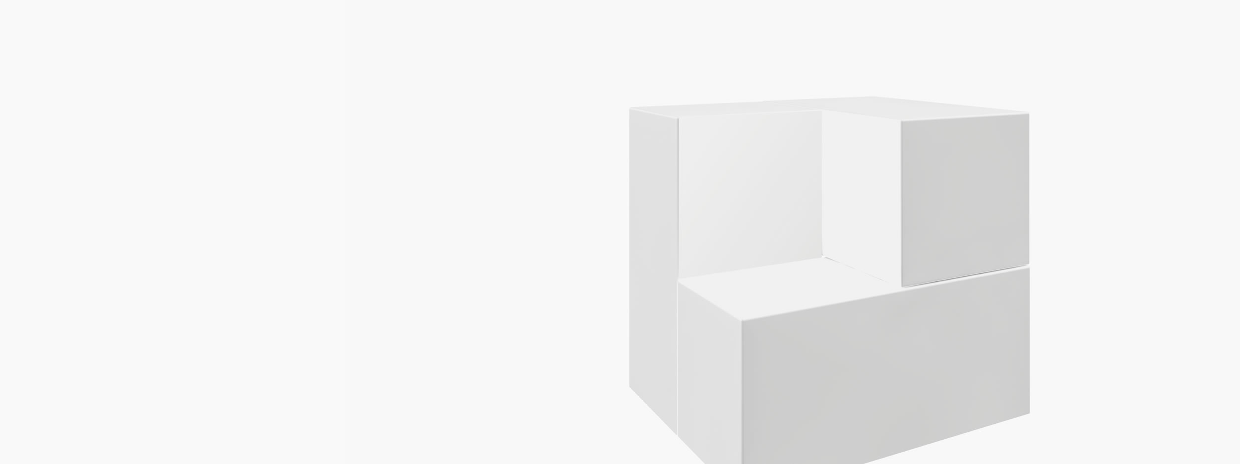 Beistelltisch quader weiss adstyle Wohnzimmer best homes Beistelltische FS 442 FELIX SCHWAKE RECHTECK