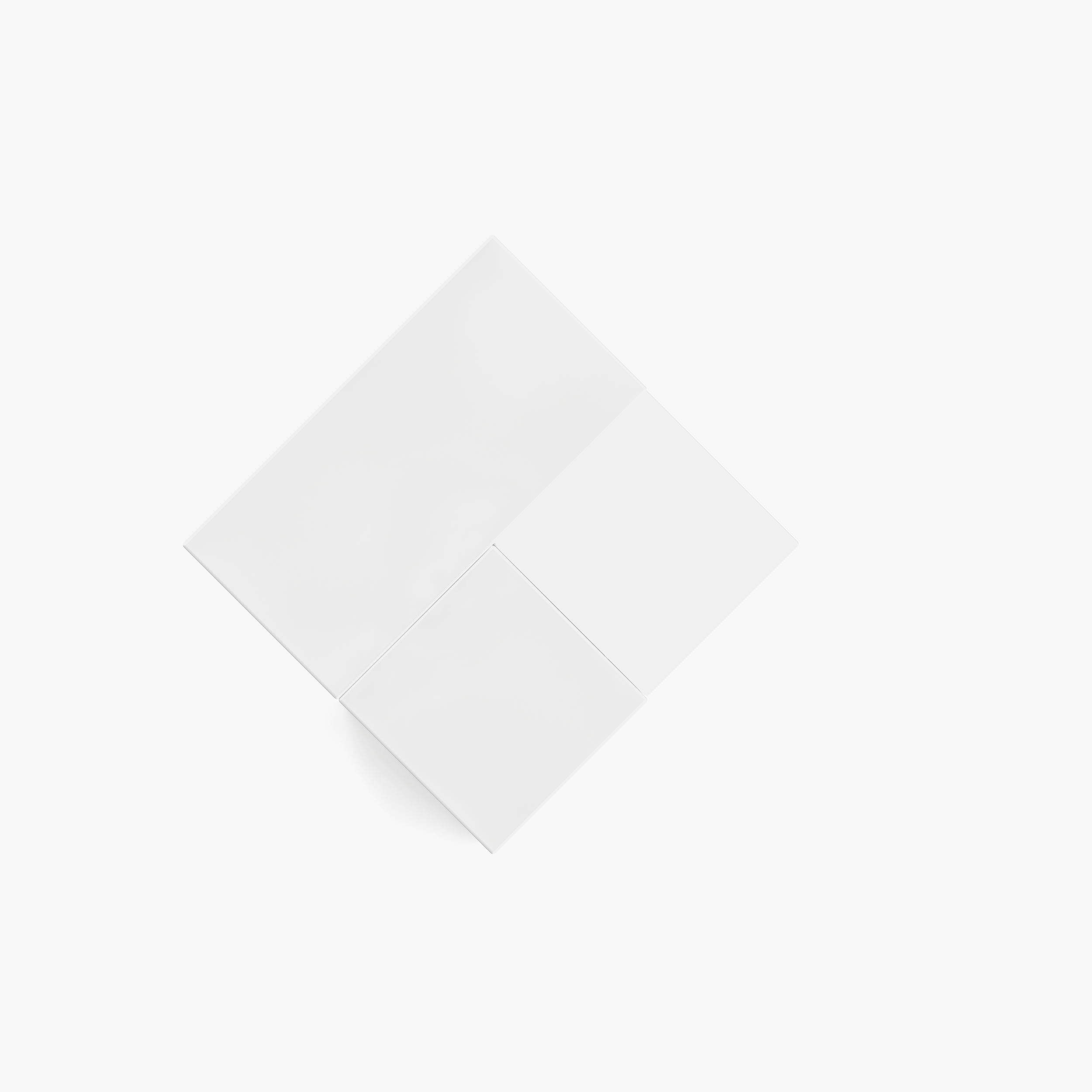 Beistelltisch quader weiss millionaire Wohnzimmer objects Beistelltische FS 442 FELIX SCHWAKE