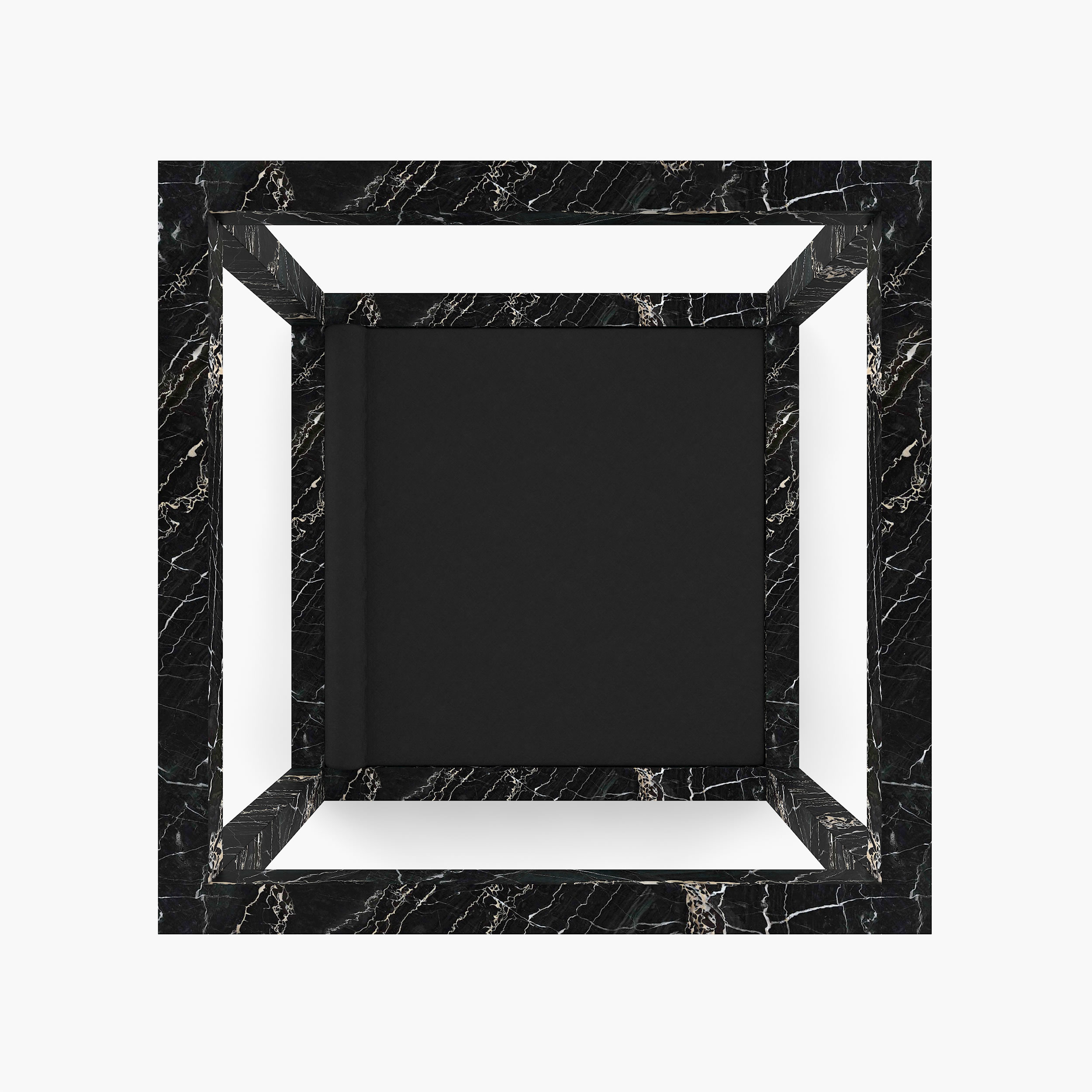 Bett Einzigartige Kunstwerk Marmor Schwarz Felix Schwake 20 421 RECHTECK