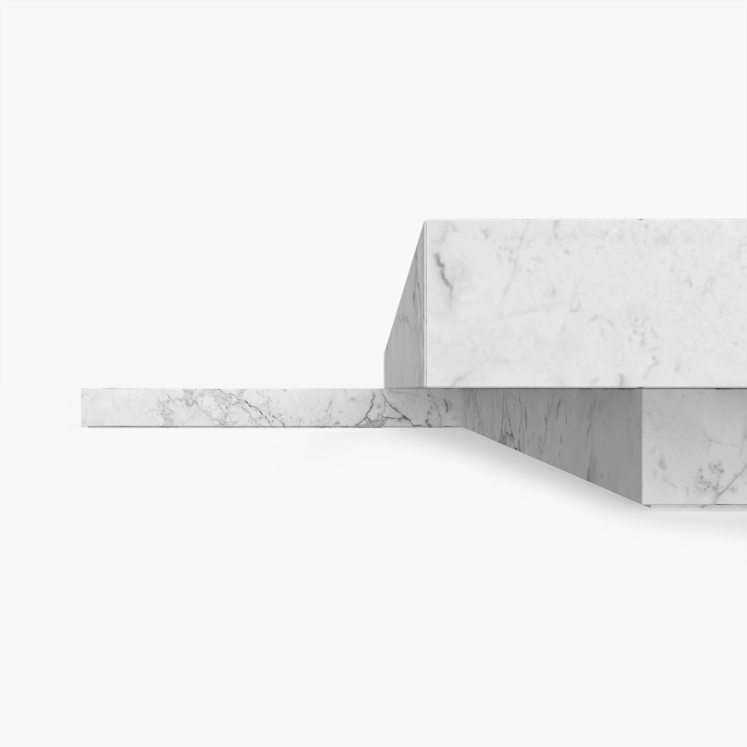 Bett Luxurioeses Art Marmor Weiss Felix Schwake 20 420 RECHTECK