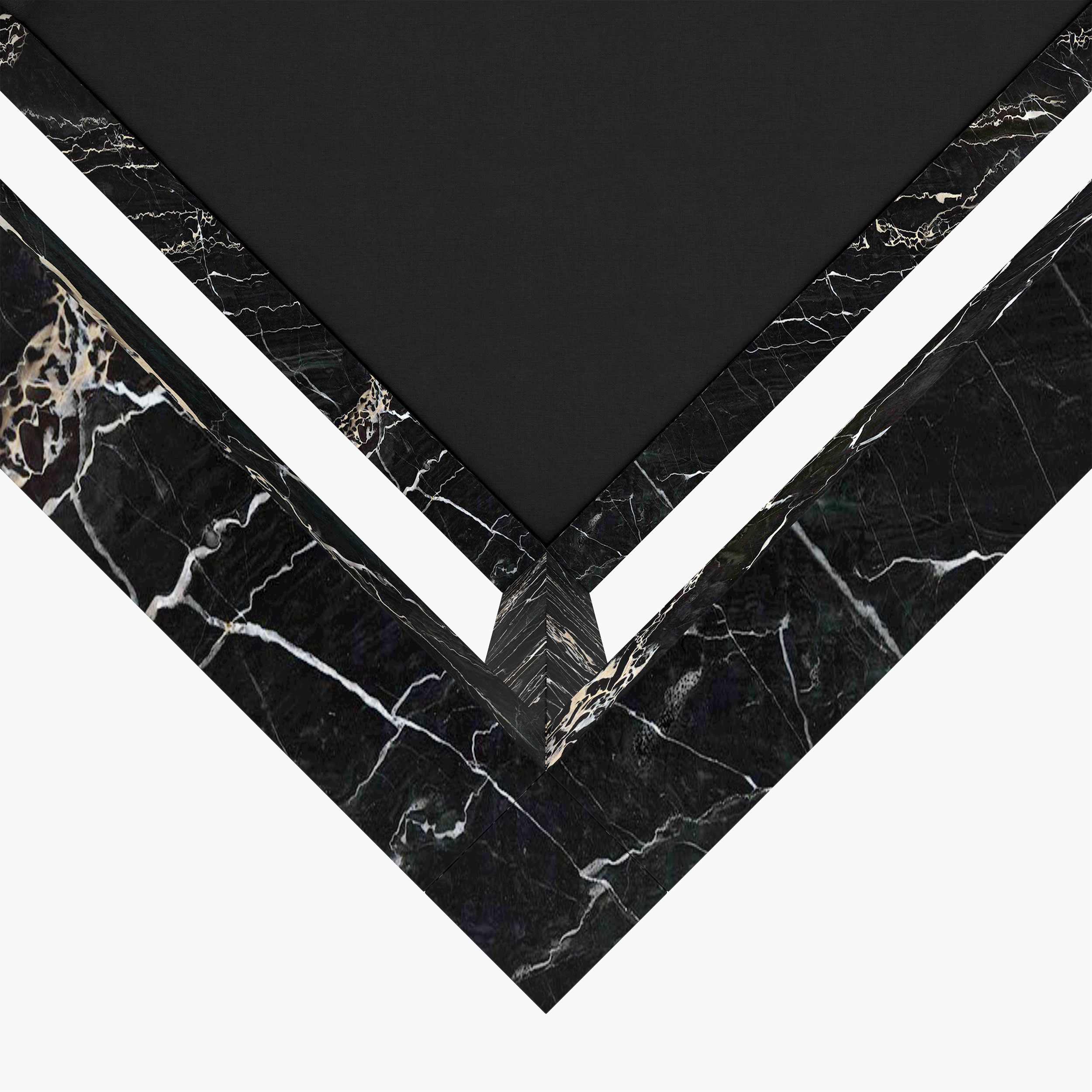 Bett Minimalist Kunstwerk Marmor Schwarz Felix Schwake 20 421 RECHTECK