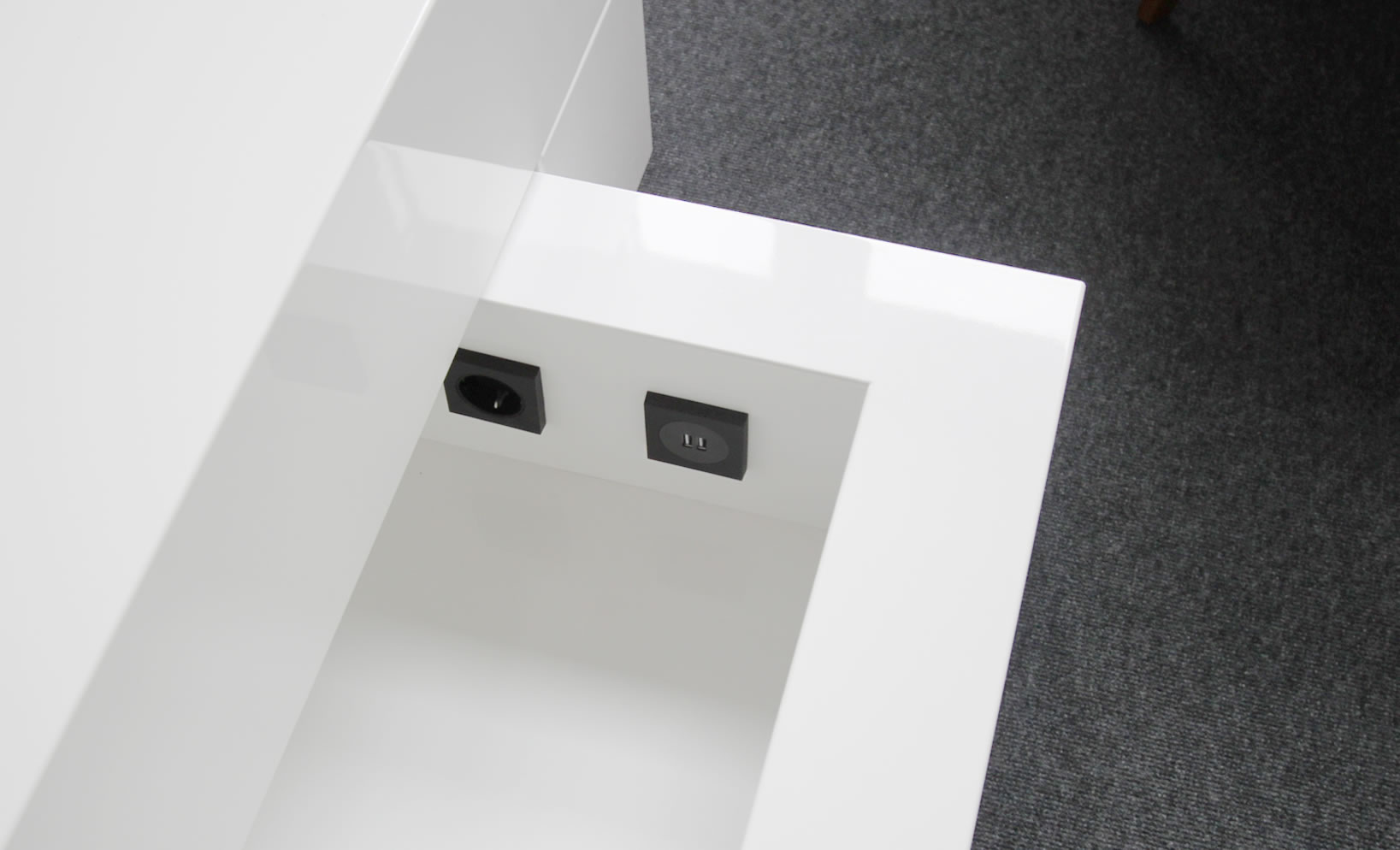 Bett flach bettkasten weiss hochglanz 140 160 180 200 somnium rechteck 2