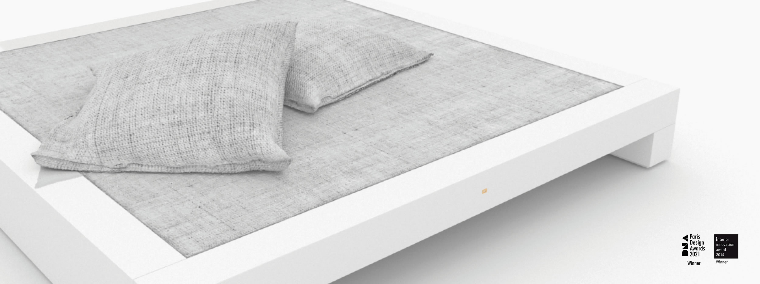 Bett flach weiss interiors Schlafzimmer architecture Betten FS 3 FELIX SCHWAKE RECHTECK