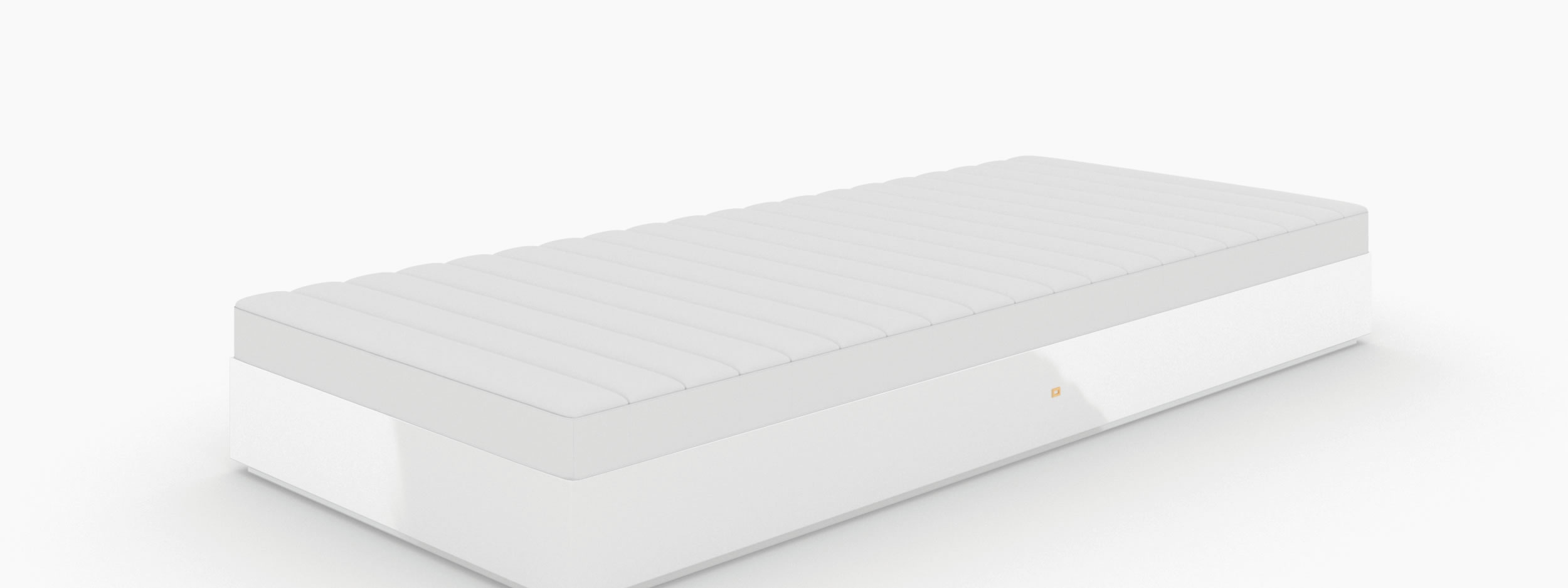 Daybeds quader weiss white room Buero sculptural furniture Daybeds FS 22 FELIX SCHWAKE RECHTECK