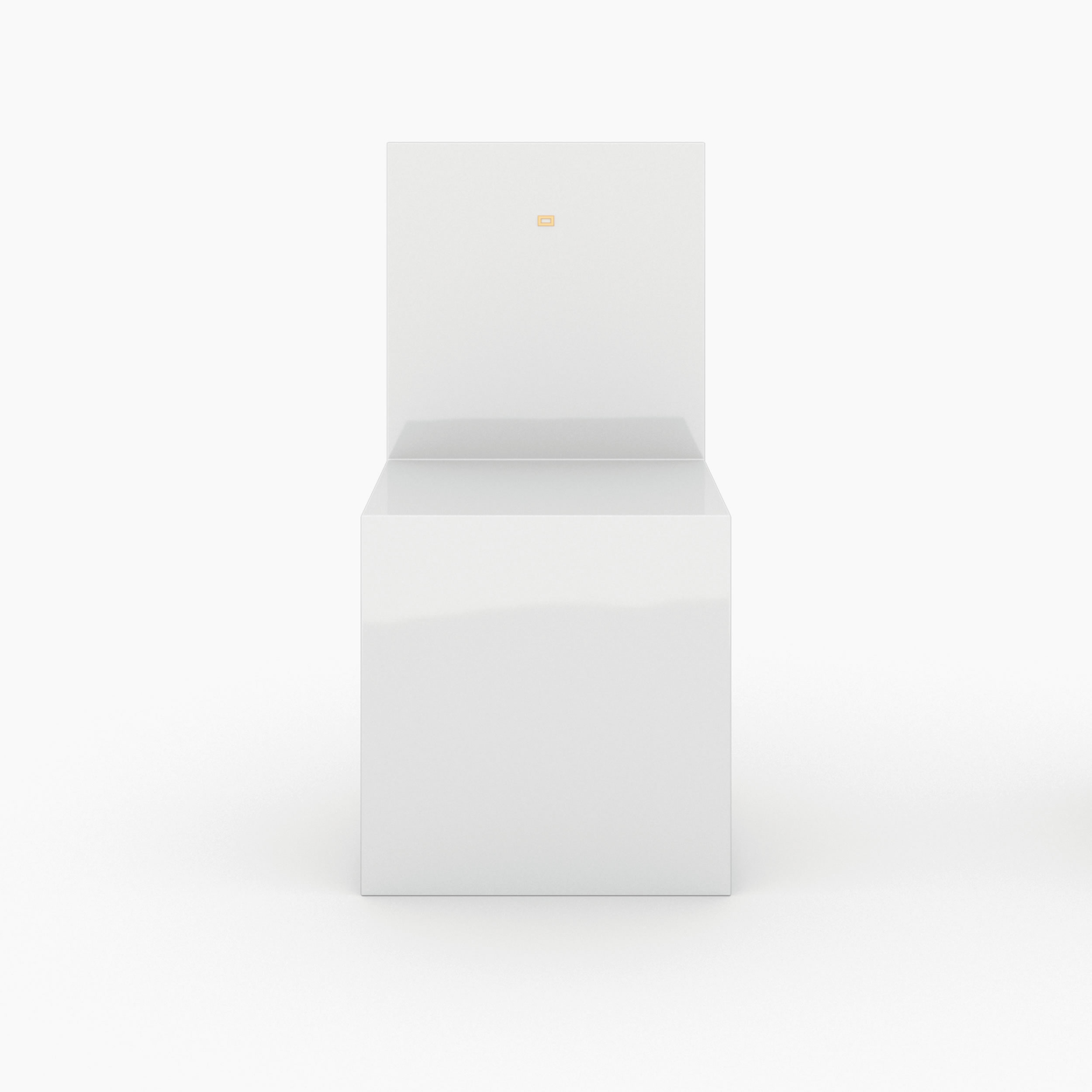 Freischwinger Stuhl duenn weiss interiorstyle Buero object design Stuehle FS 32 FELIX SCHWAKE