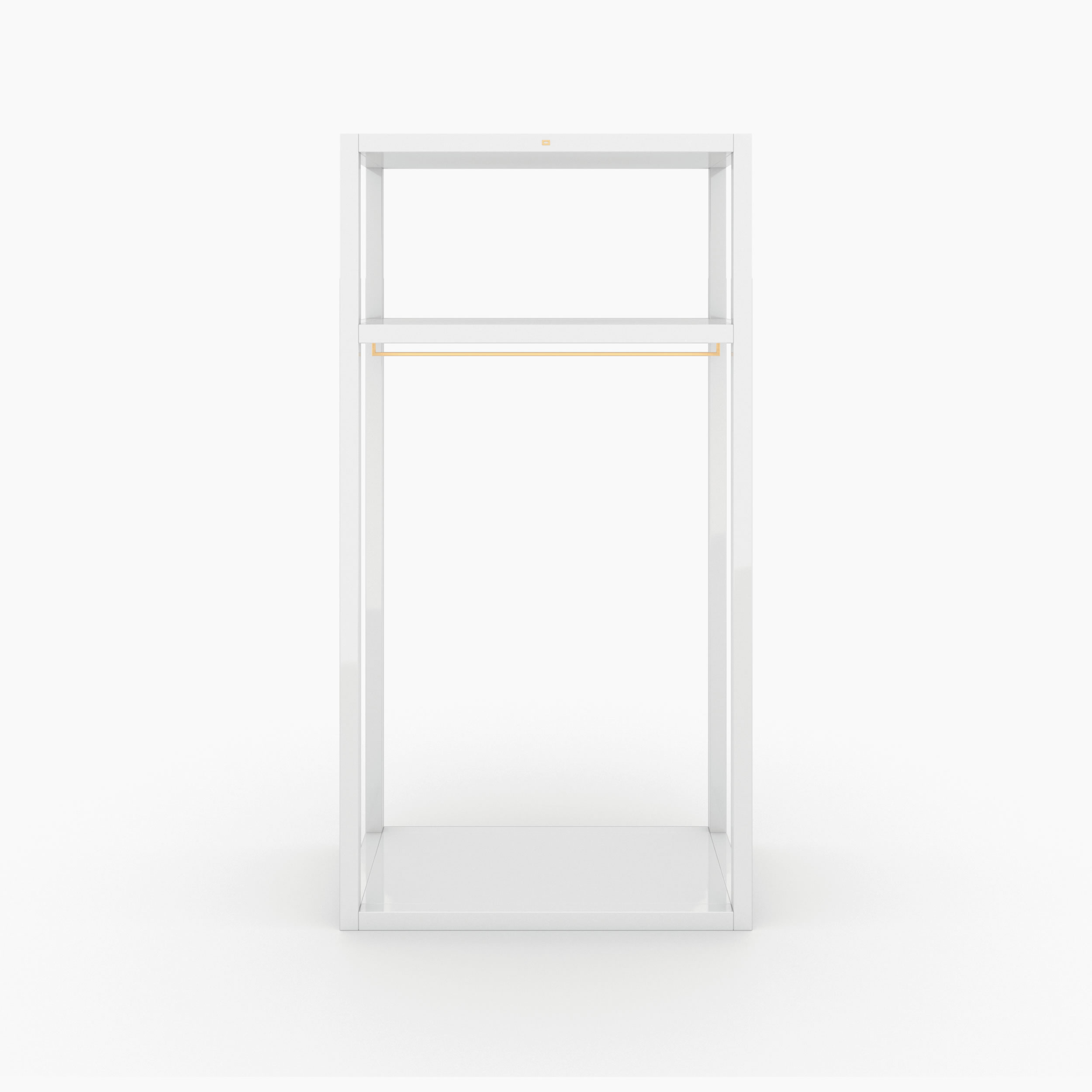 Garderobe offen weiss bed room Buero minimalist design Garderoben FS 35 FELIX SCHWAKE