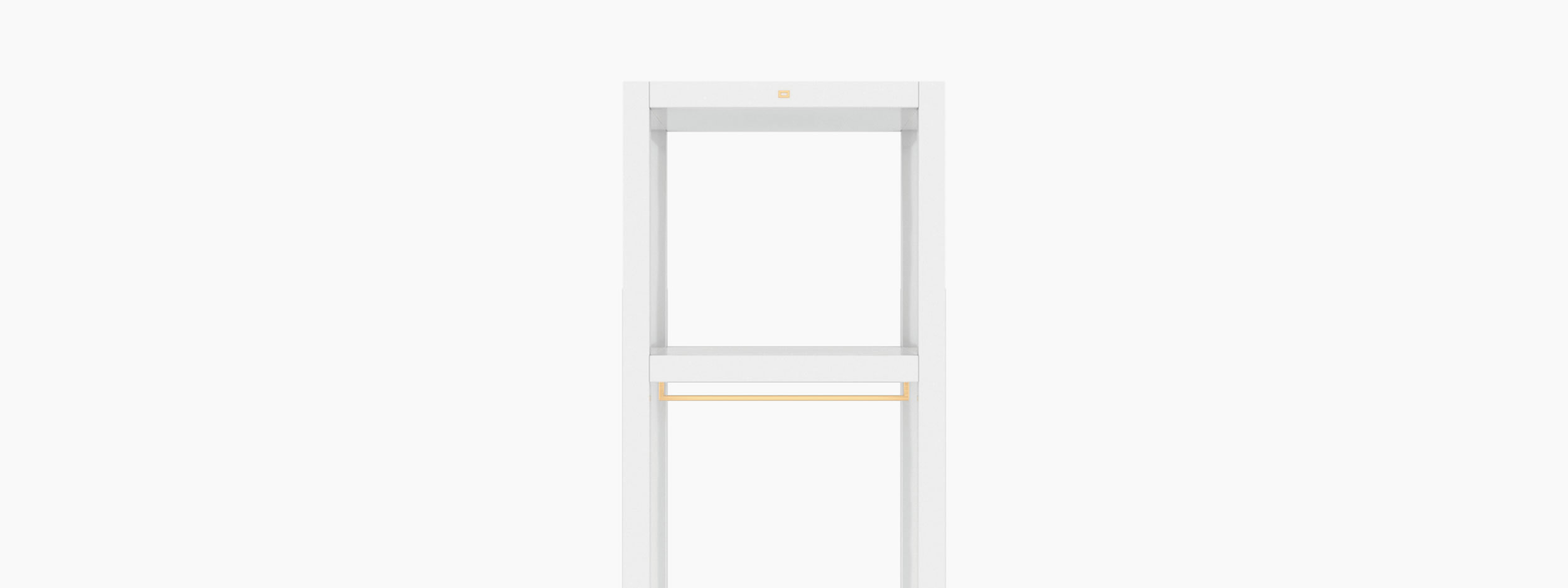 Garderobe offen weiss white spaces Buero collectible design Garderoben FS 34 FELIX SCHWAKE RECHTECK
