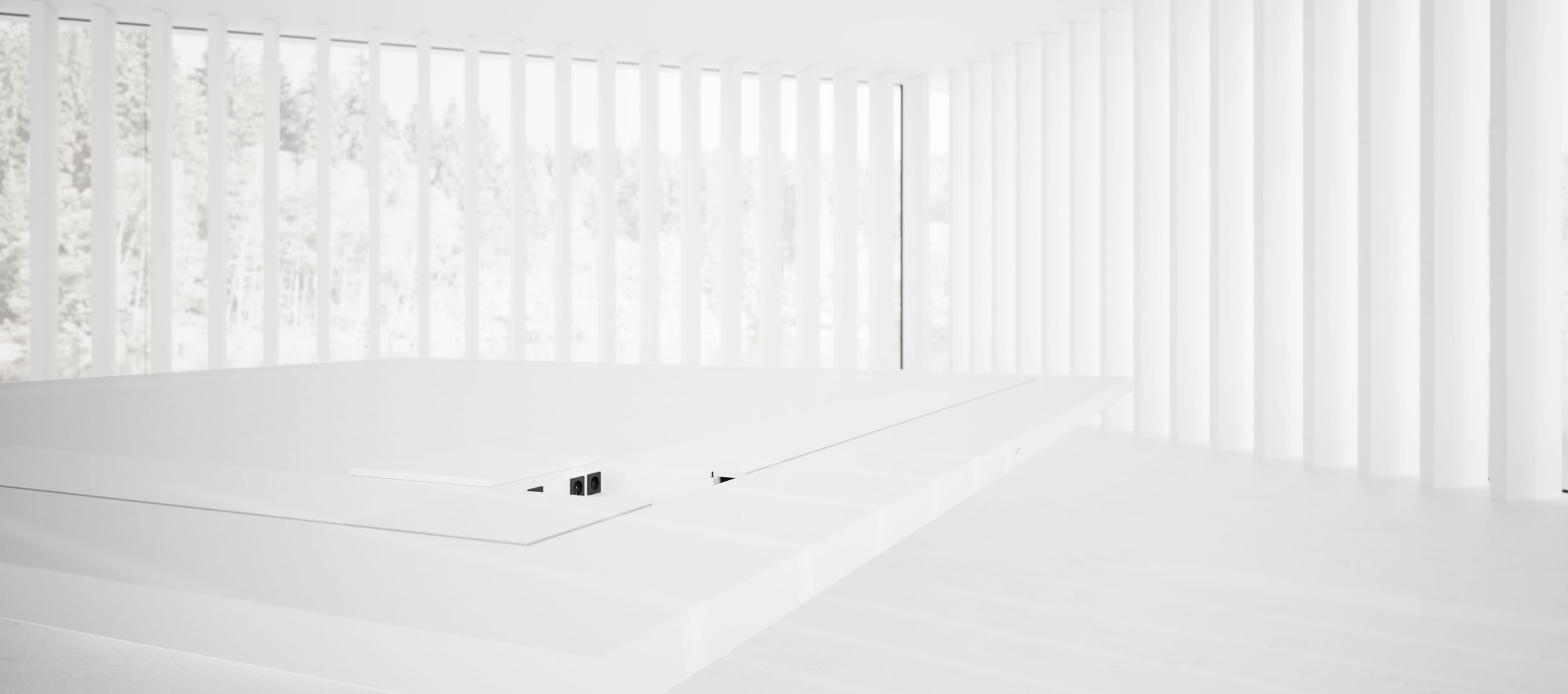 KONFERENZTISCHANLAGE FELIX SCHWAKE DNA KOLLEKTION RECHTECK