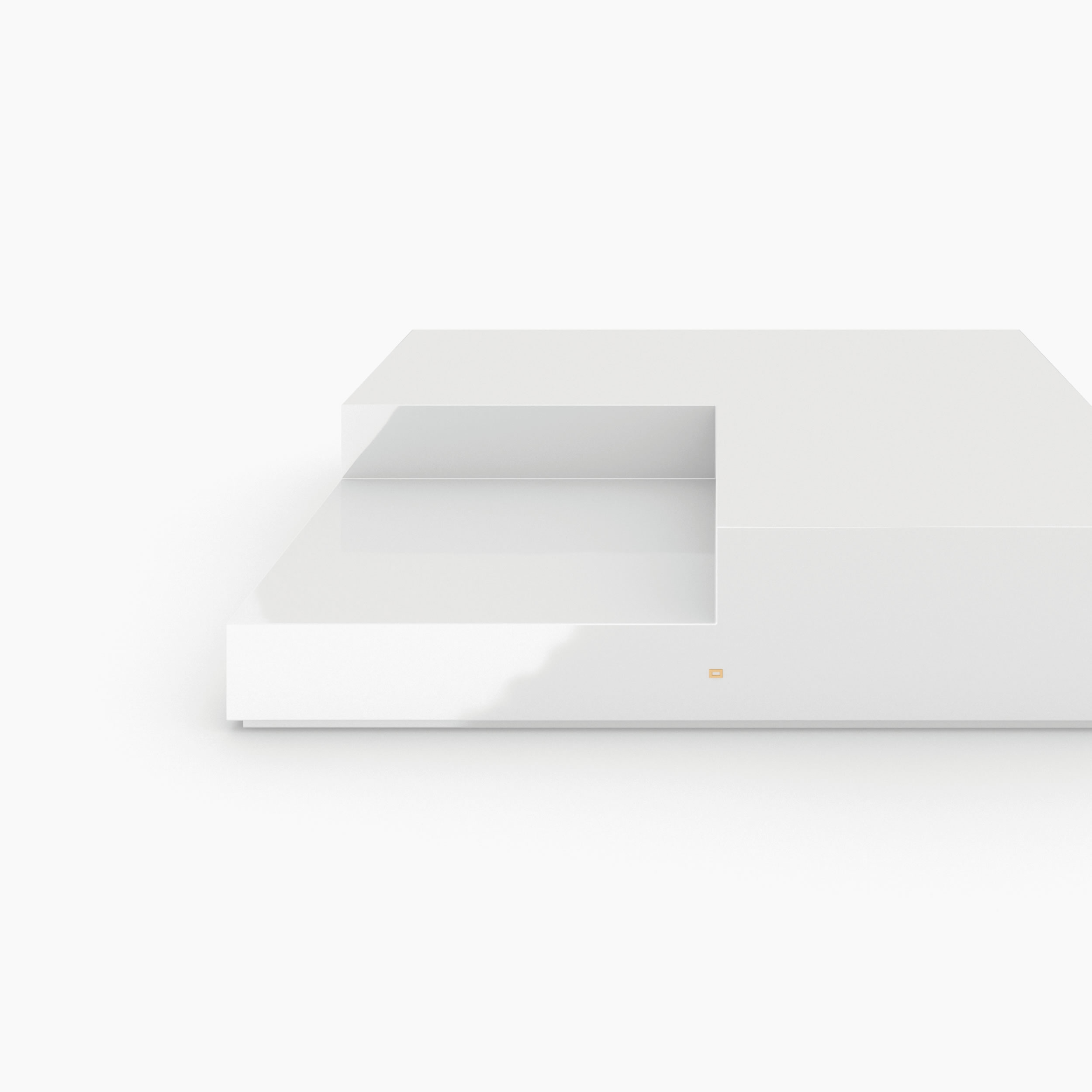 Kaffeetisch quader weiss handmade Buero furniture Kaffeetische FS 82 FELIX SCHWAKE