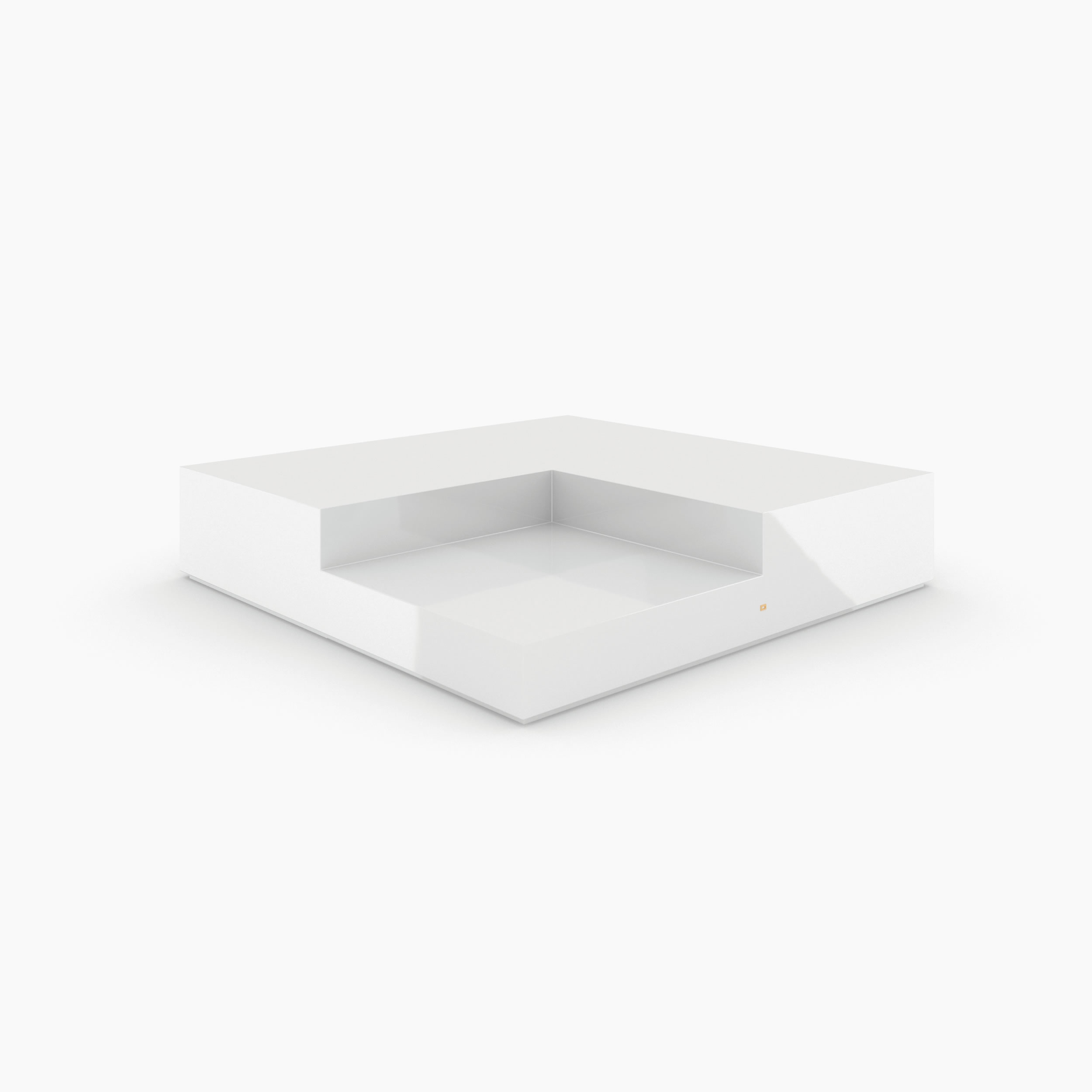 Kaffeetisch quader weiss white furniture Buero bespokedesign Kaffeetische FS 82 FELIX SCHWAKE