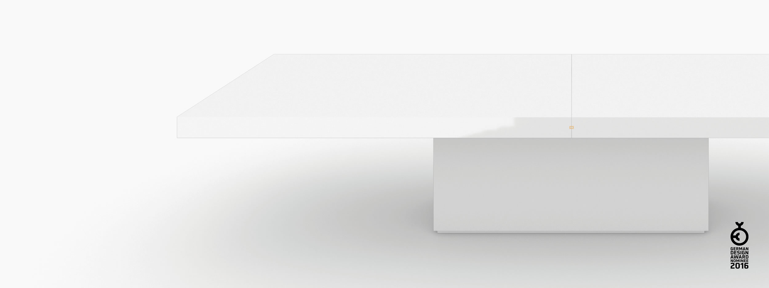 Konferenztisch Scheibe auf Quader weiss contemporarydecordativearts Besprechungsraum interior and living Konferenztische FS 80 FELIX SCHWAKE RECHTECK