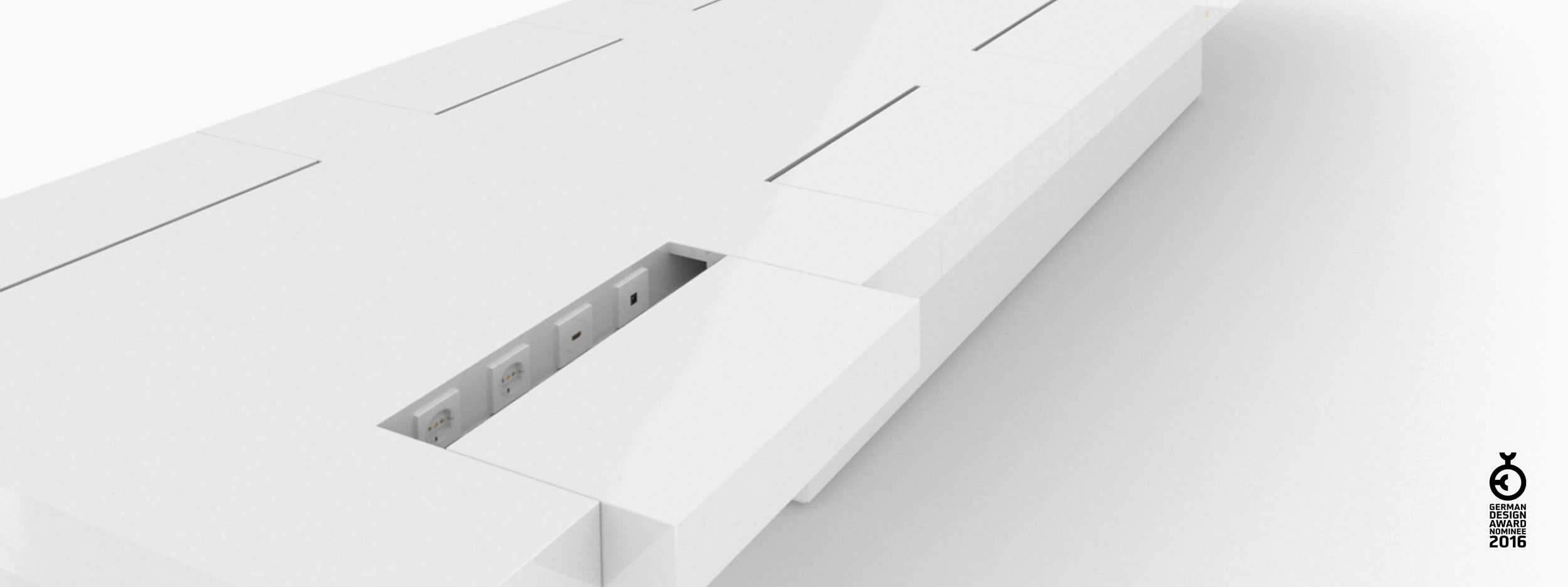 Konferenztisch Scheibe auf Quader weiss master bedroom Konferenzsaal design Konferenztische FS 76 FELIX SCHWAKE RECHTECK