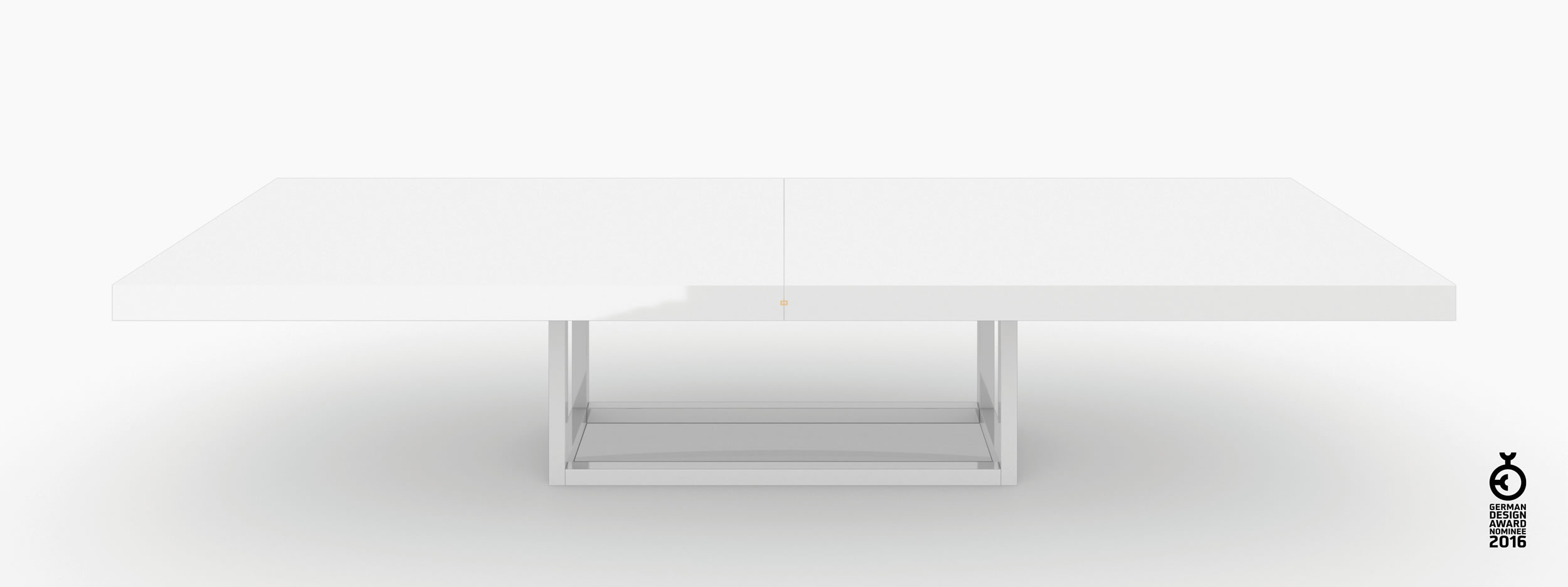 Konferenztisch Scheibe auf Quader weiss stylegoals Besprechungsraum chair design Konferenztische FS 81 FELIX SCHWAKE RECHTECK