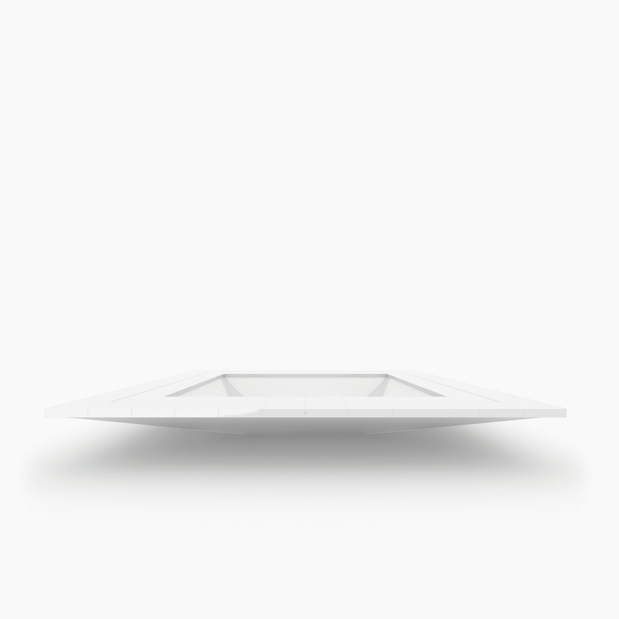 Konferenztisch quadratisches atrium weiss uniquepieces Konferenzsaal art collector Konferenztische FS 67 FELIX SCHWAKE