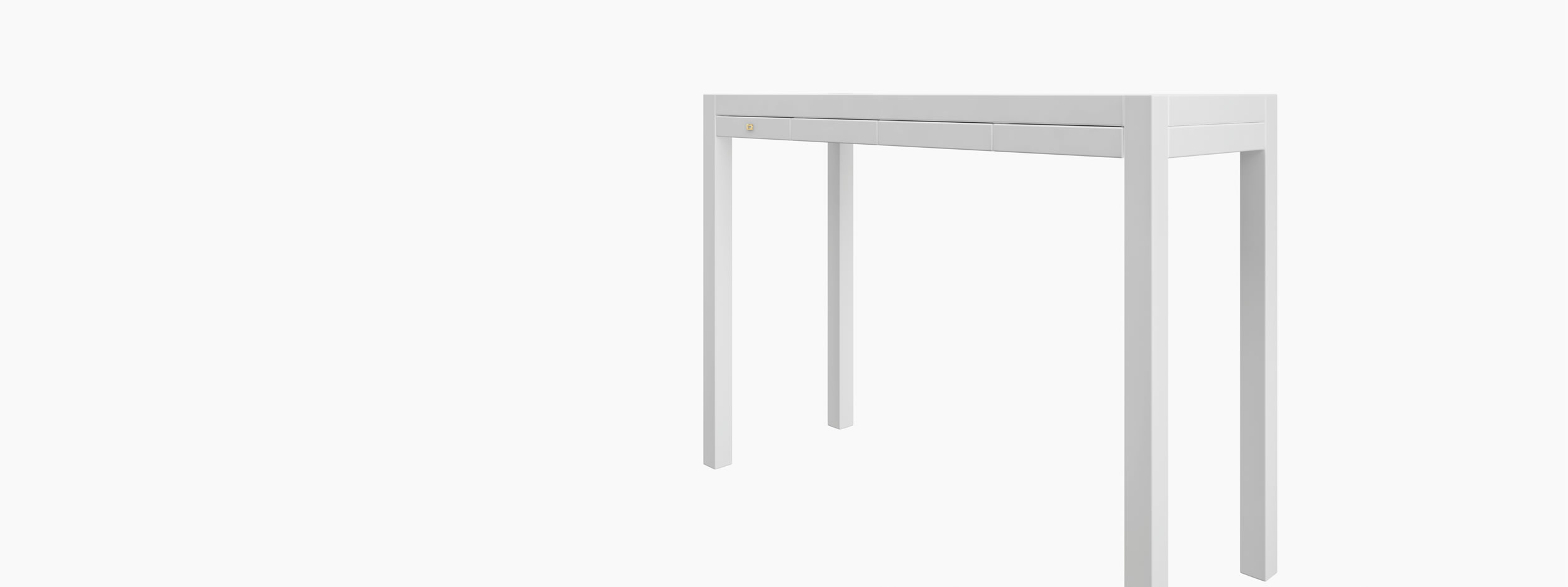 Konsole rechteckig weiss architecture design Buero exclusive design Konsolen FS 39 FELIX SCHWAKE RECHTECK