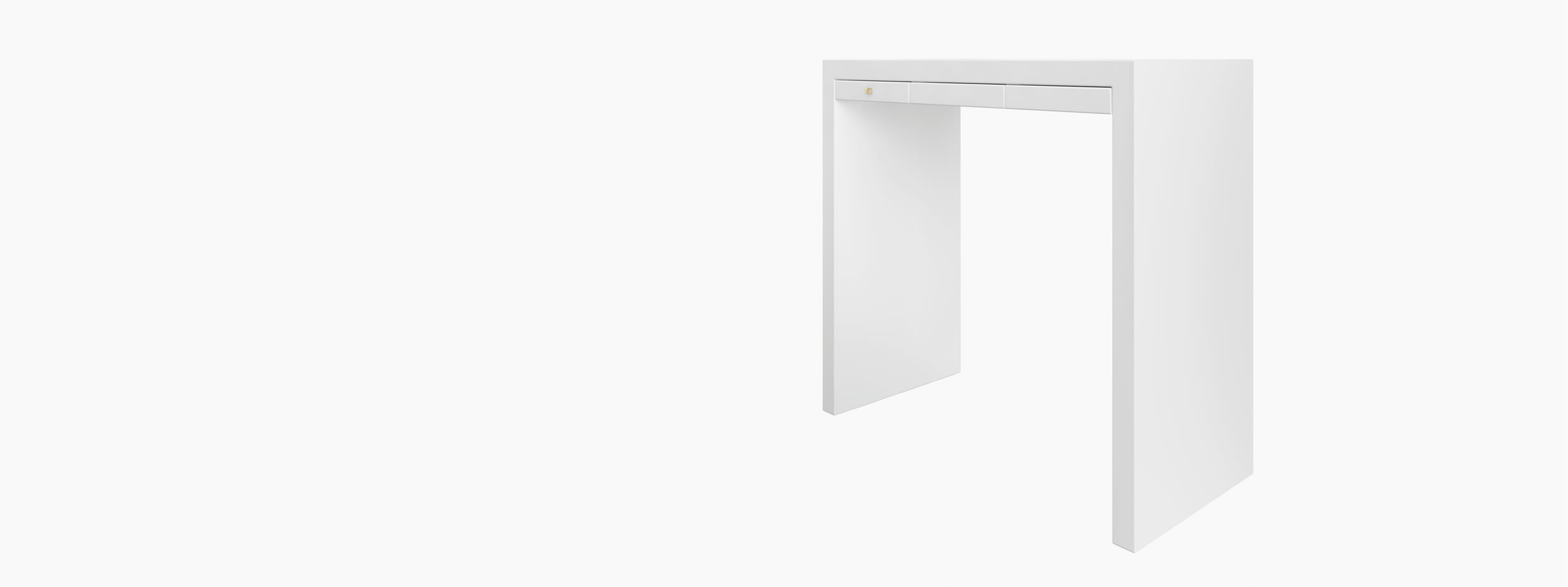 Konsole rechteckig weiss contemporarydecordativearts Buero interior and living Konsolen FS 28 FELIX SCHWAKE RECHTECK