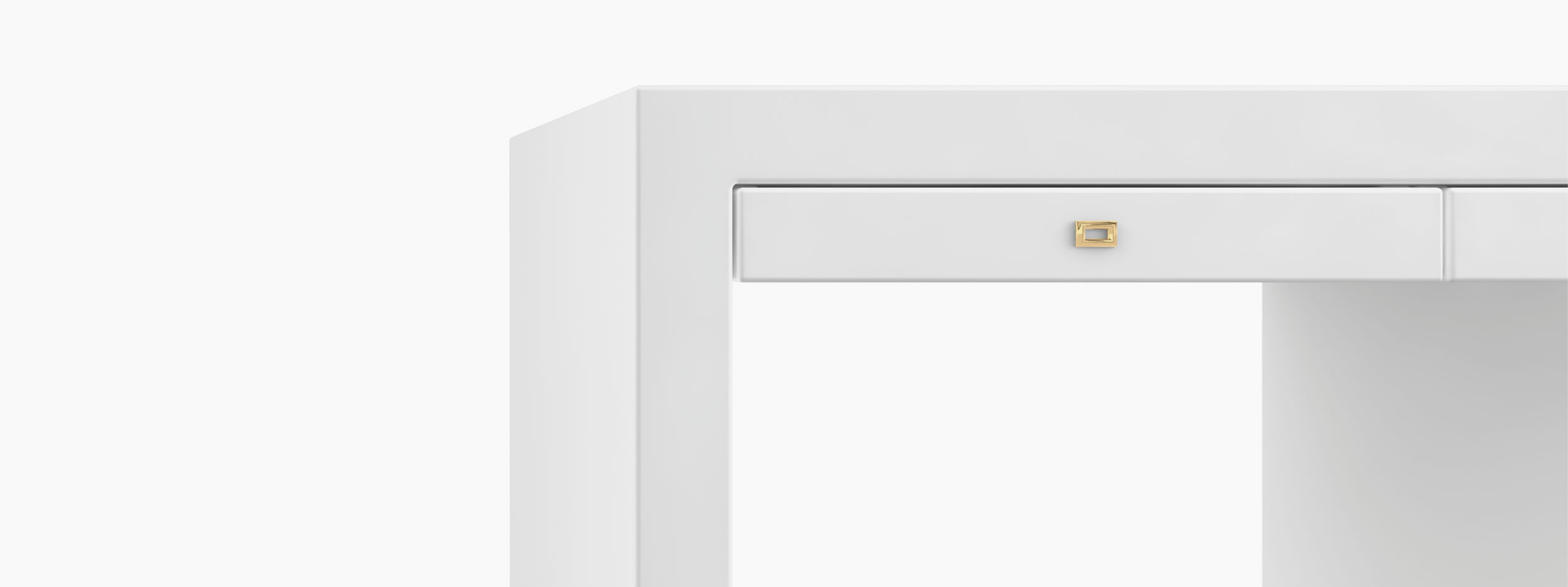 Konsole rechteckig weiss contemporarydesign Buero interior ispiration Konsolen FS 29 FELIX SCHWAKE RECHTECK