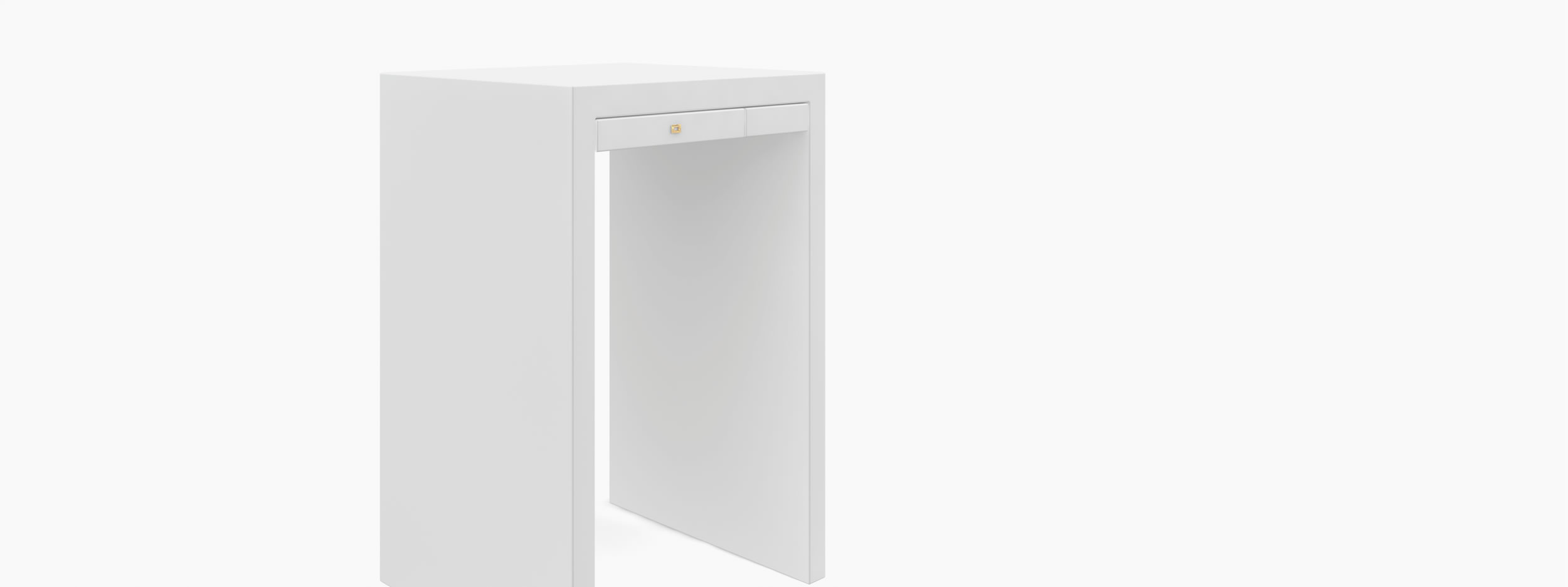 Konsole rechteckig weiss residentialdesign Buero collectors Konsolen FS 29 FELIX SCHWAKE RECHTECK