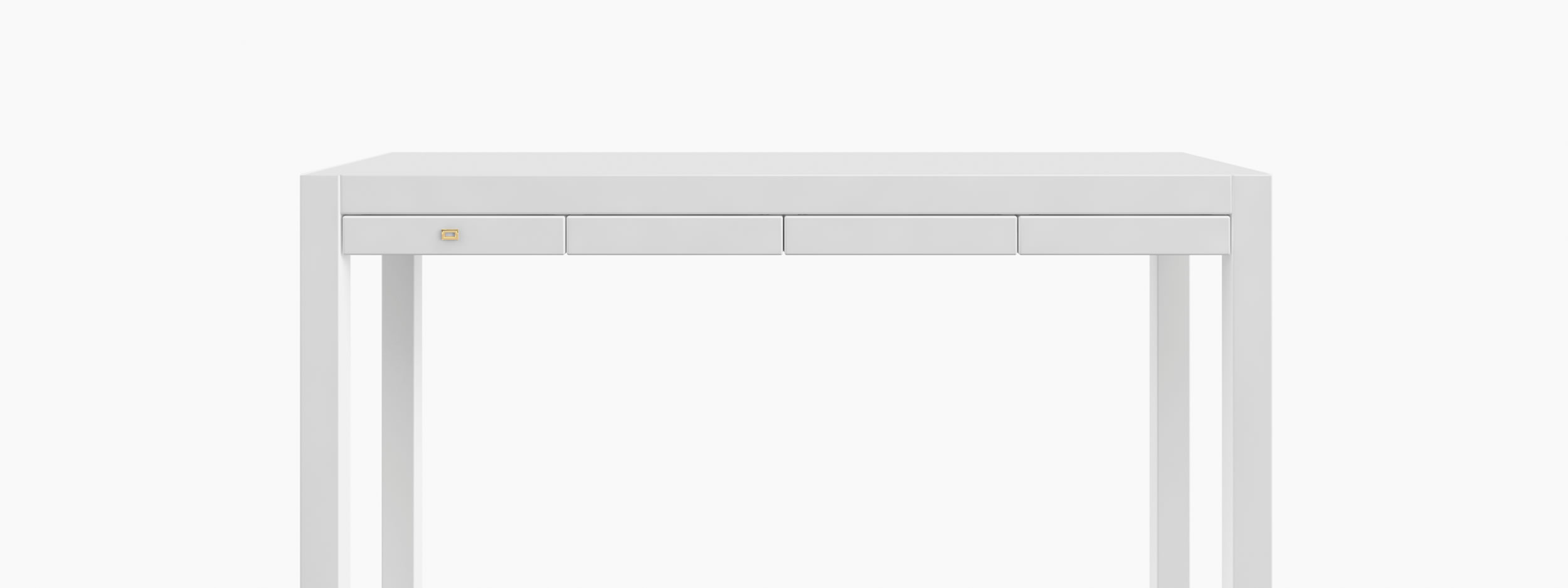 Konsole rechteckig weiss uniquepieces Buero art collector Konsolen FS 39 FELIX SCHWAKE RECHTECK
