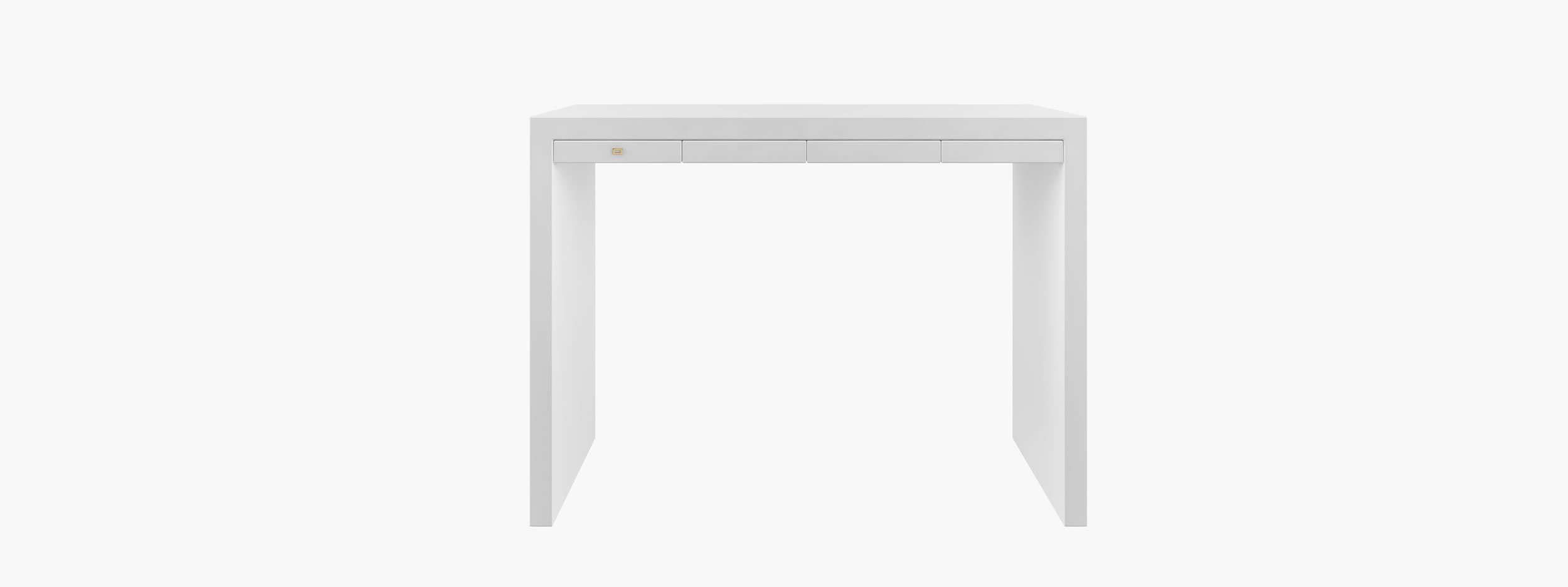 Konsole rechteckig weiss white furniture Buero bespokedesign Konsolen FS 26 FELIX SCHWAKE RECHTECK