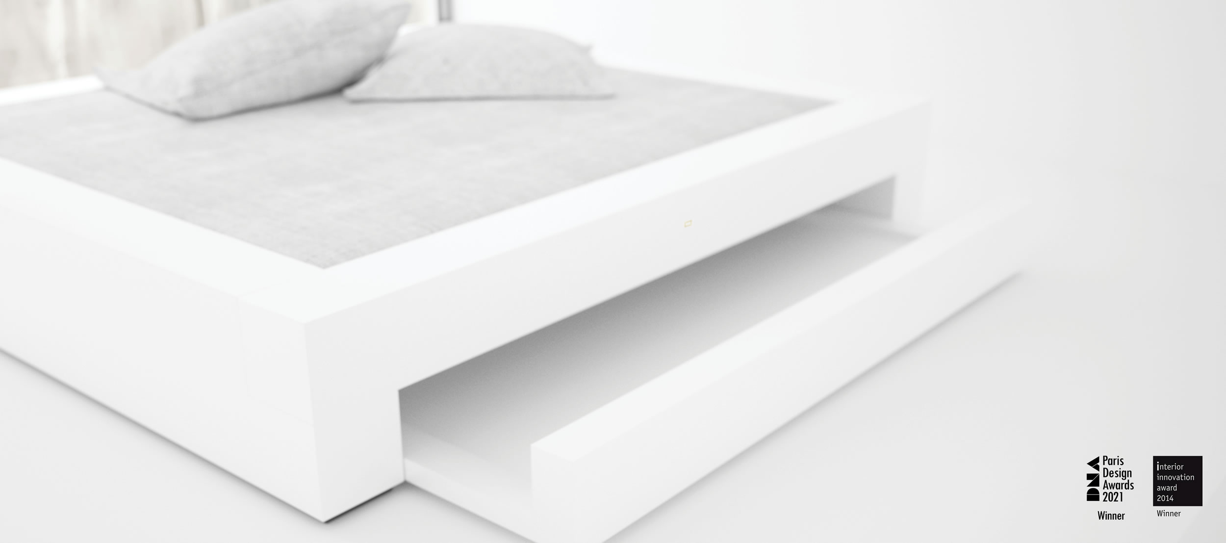 PARIS DESIGN AWARD 2021 FELIX SCHWAKE BETT FS2 RECHTECK