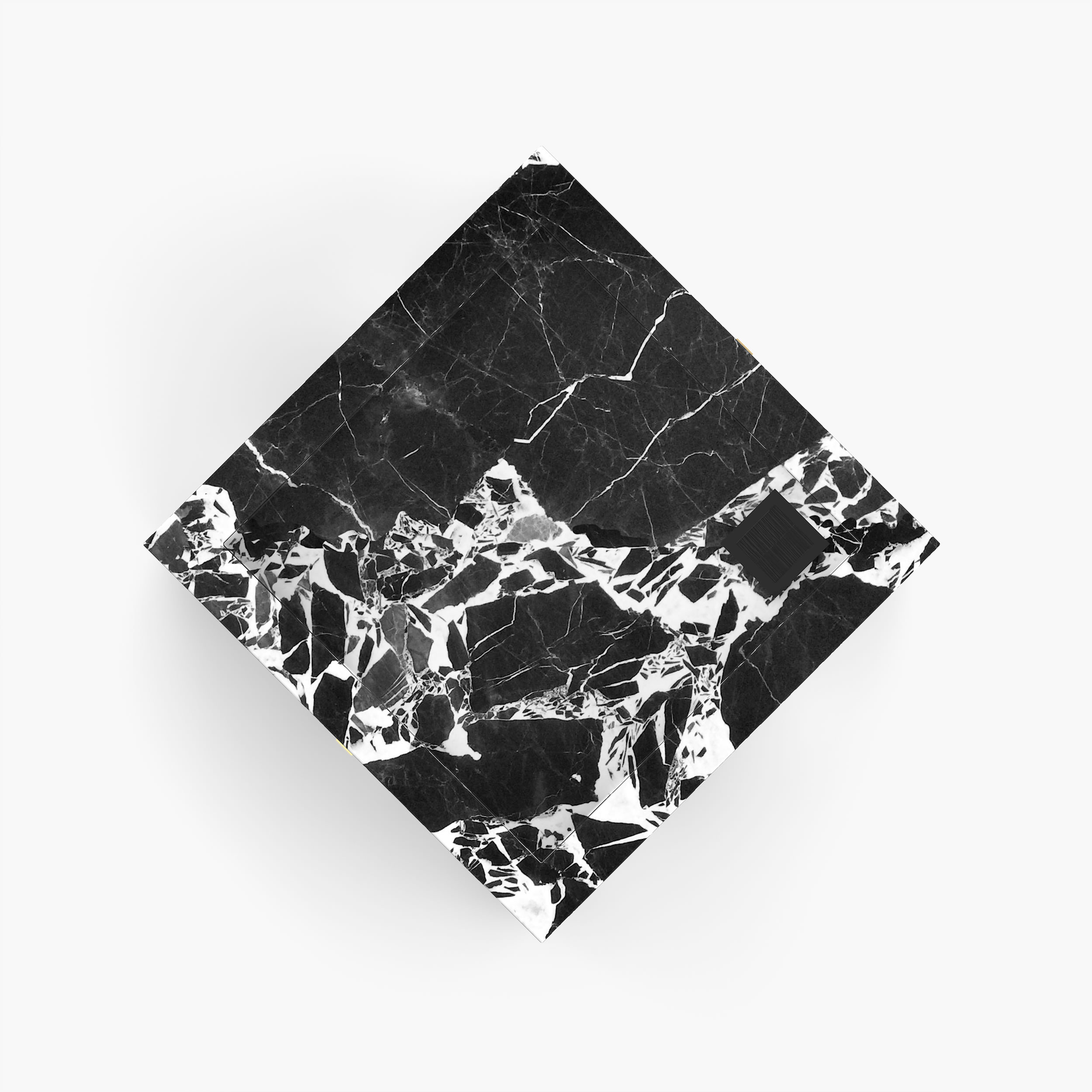 Redner Pult Handgefertigte Moebel Marmor Schwarz Weiss Felix Schwake 20 425 RECHTECK