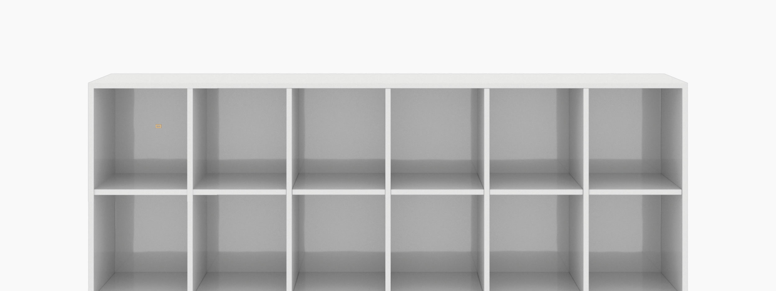 Regal offen weiss residentialdesign Buero collectors Regale FS 47 FELIX SCHWAKE RECHTECK