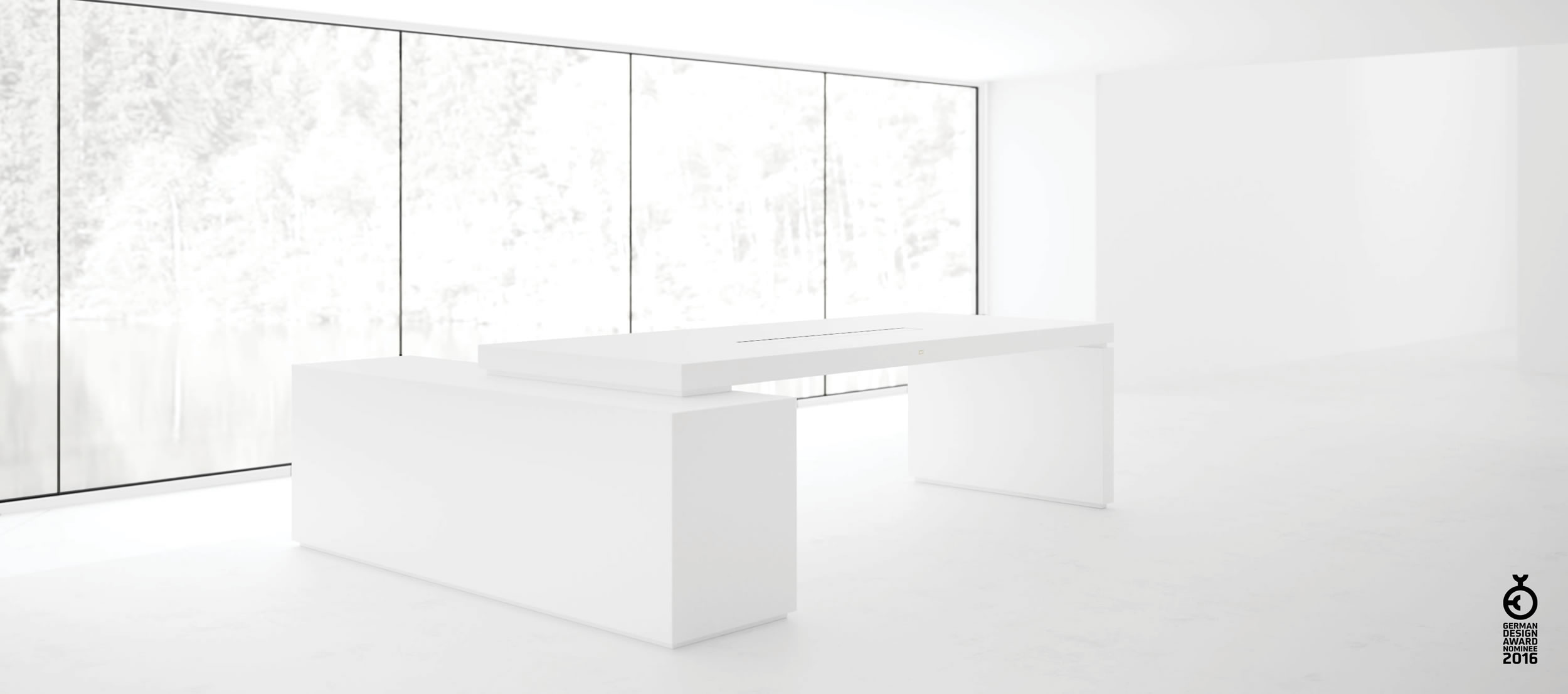 SCHREIBTISCH SIDEBOARD FELIX SCHWAKE DNA KOLLEKTION RECHTECK