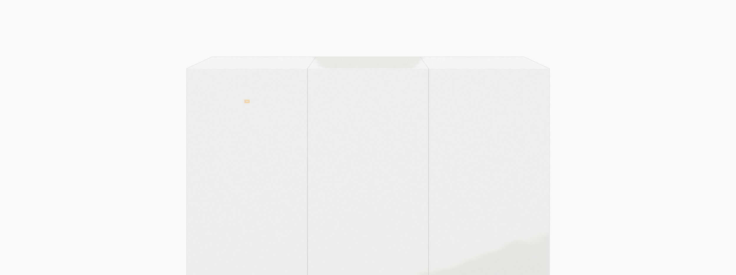 Schrank quader weiss sculpture Buero Vogue Living Schraenke FS 40 FELIX SCHWAKE RECHTECK