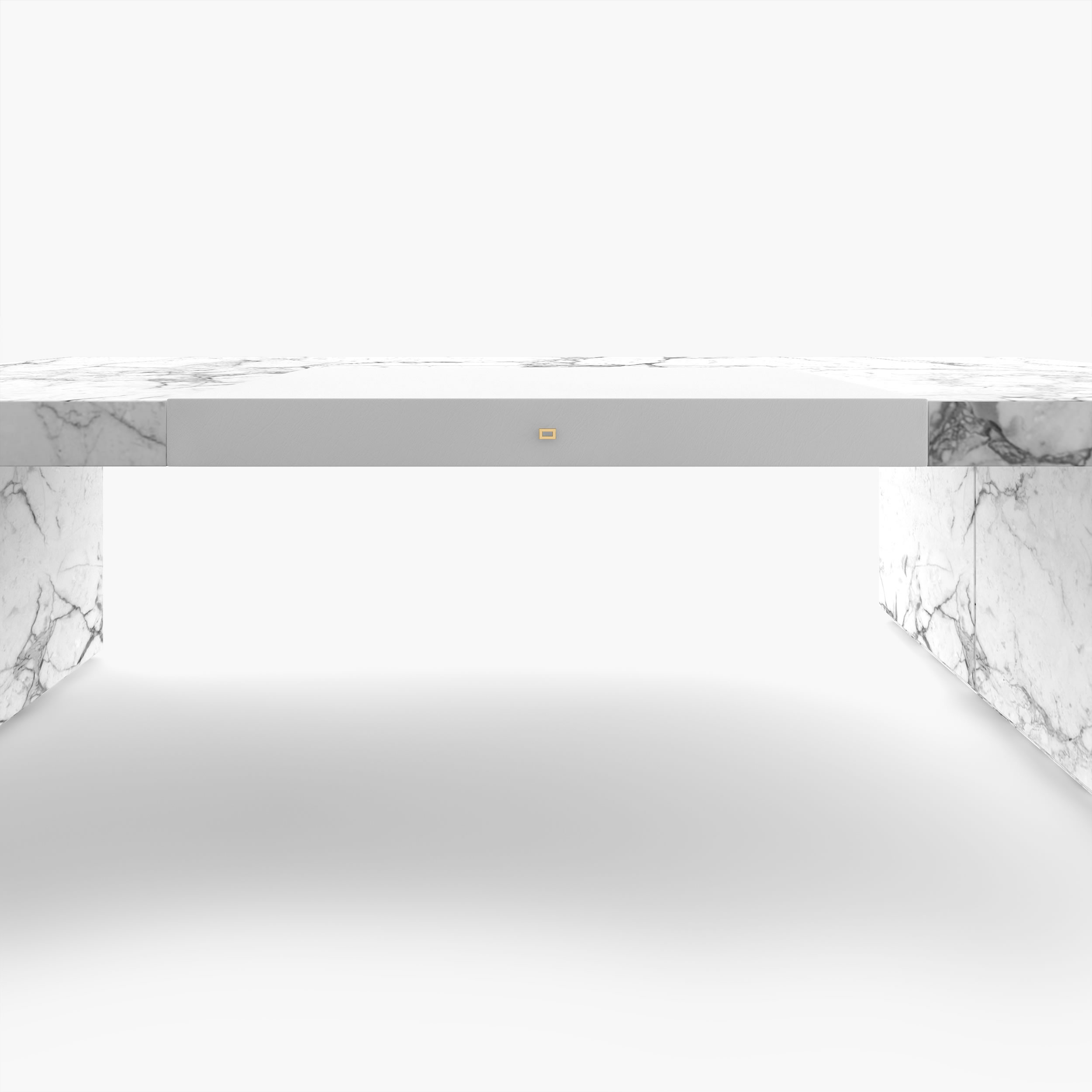 Schreibtisch Hand crafted Art Marmor Weiss Felix Schwake 20 419 1 RECHTECK