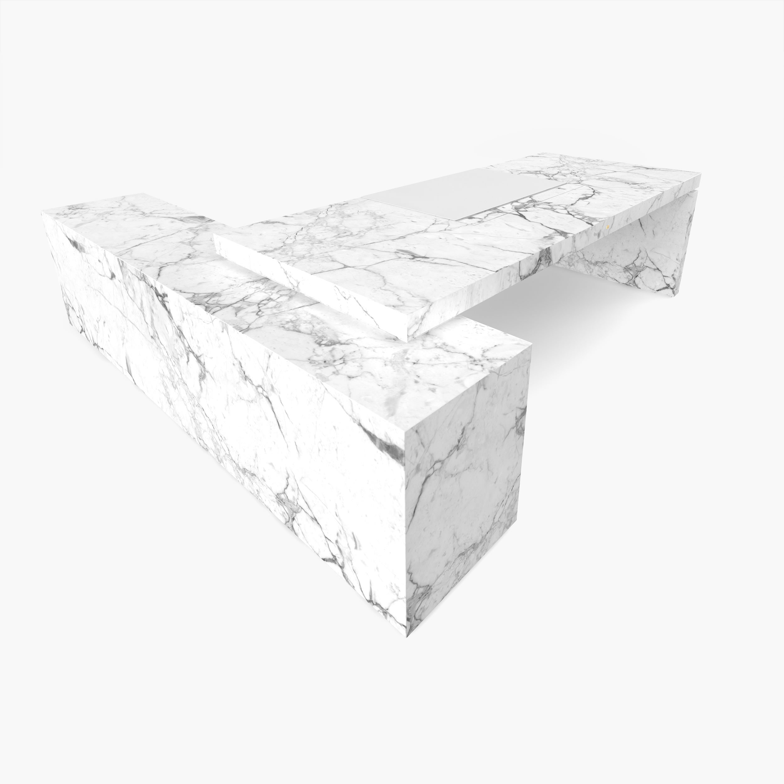 Schreibtisch Puristic Art Marmor Weiss Felix Schwake 20 419 1 RECHTECK