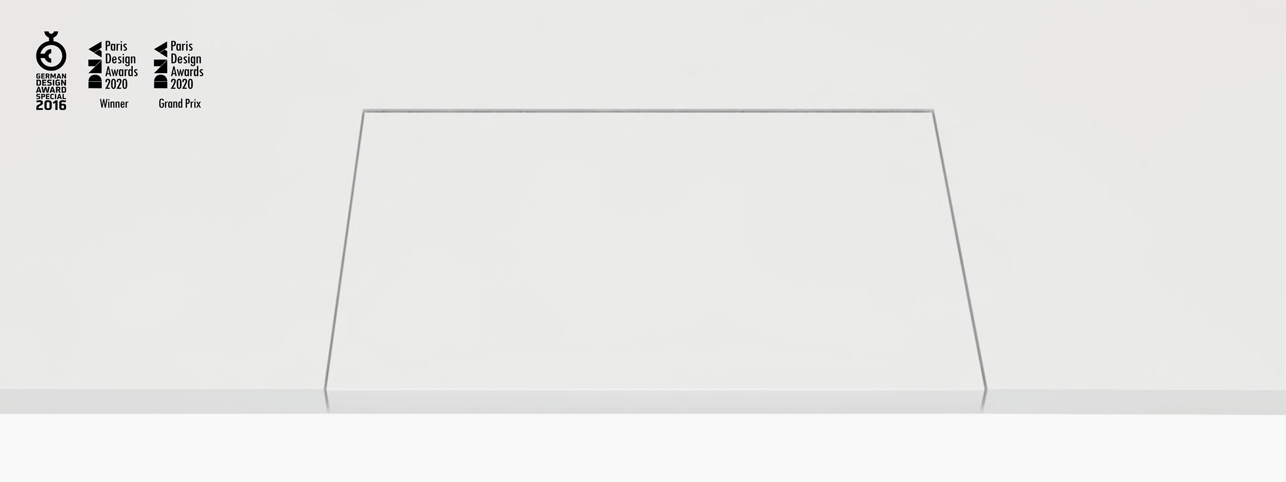 Schreibtisch quader weiss beautifulhomes Chefzimmer art basel Schreibtische FS 91 FELIX SCHWAKE RECHTECK