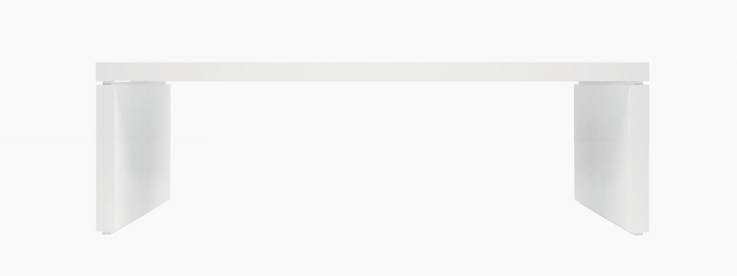 Schreibtisch rechteckig weiss contemporarysculpture Chefzimmer home renovation Schreibtische FS 97 FELIX SCHWAKE RECHTECK