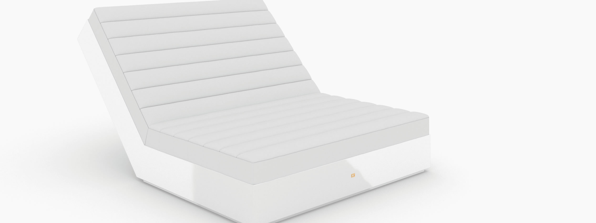 Sessel flach weiss contemporarysculpture Buero home renovation Sessel FS 18 FELIX SCHWAKE RECHTECK