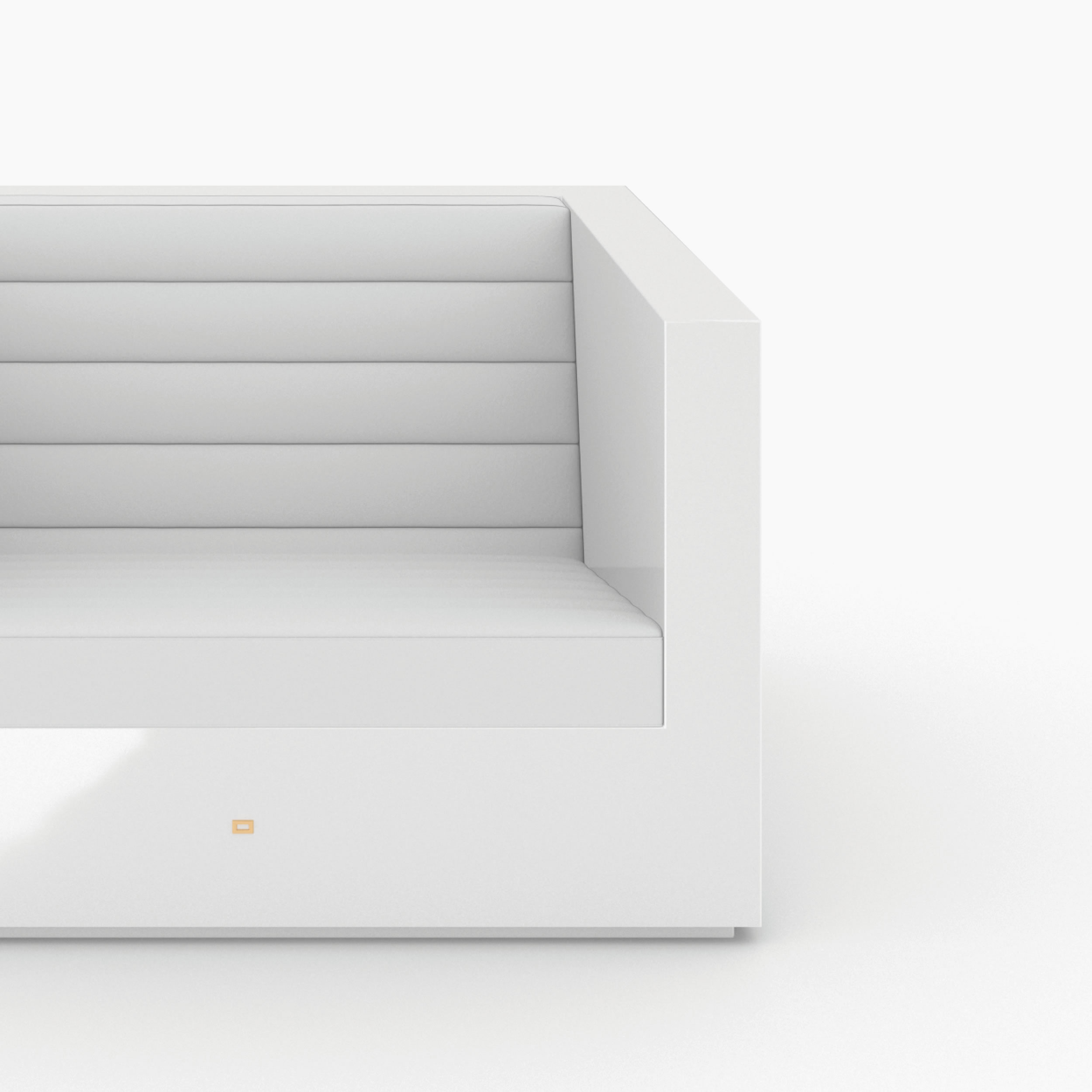 Sessel quadratisch weiss luxuryfurniture Buero limited edition Sessel FS 25 FELIX SCHWAKE