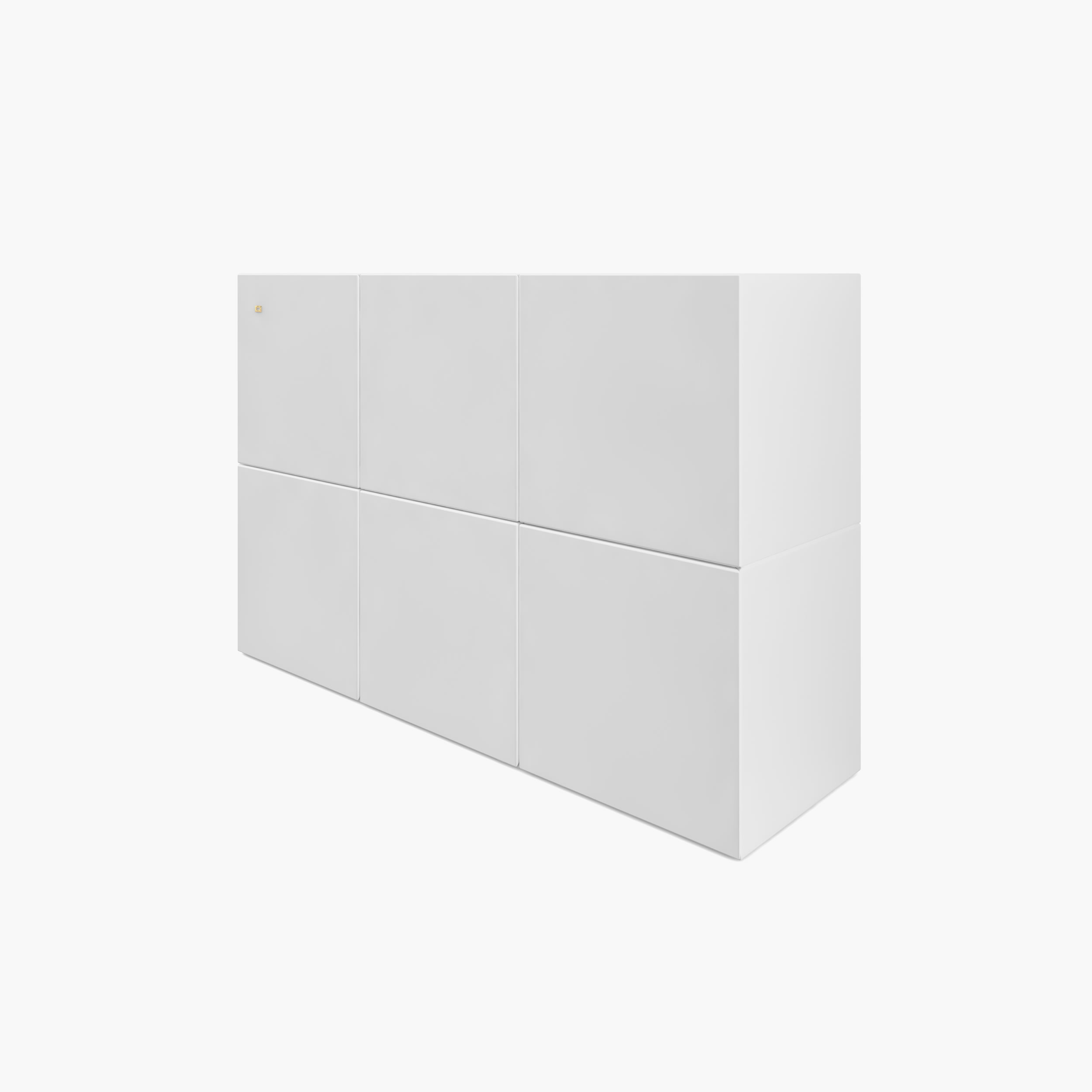 Sideboard aus Kuben weiss architecture design Wohnzimmer exclusive design Konsolen  Sideboards FS 24 FELIX SCHWAKE