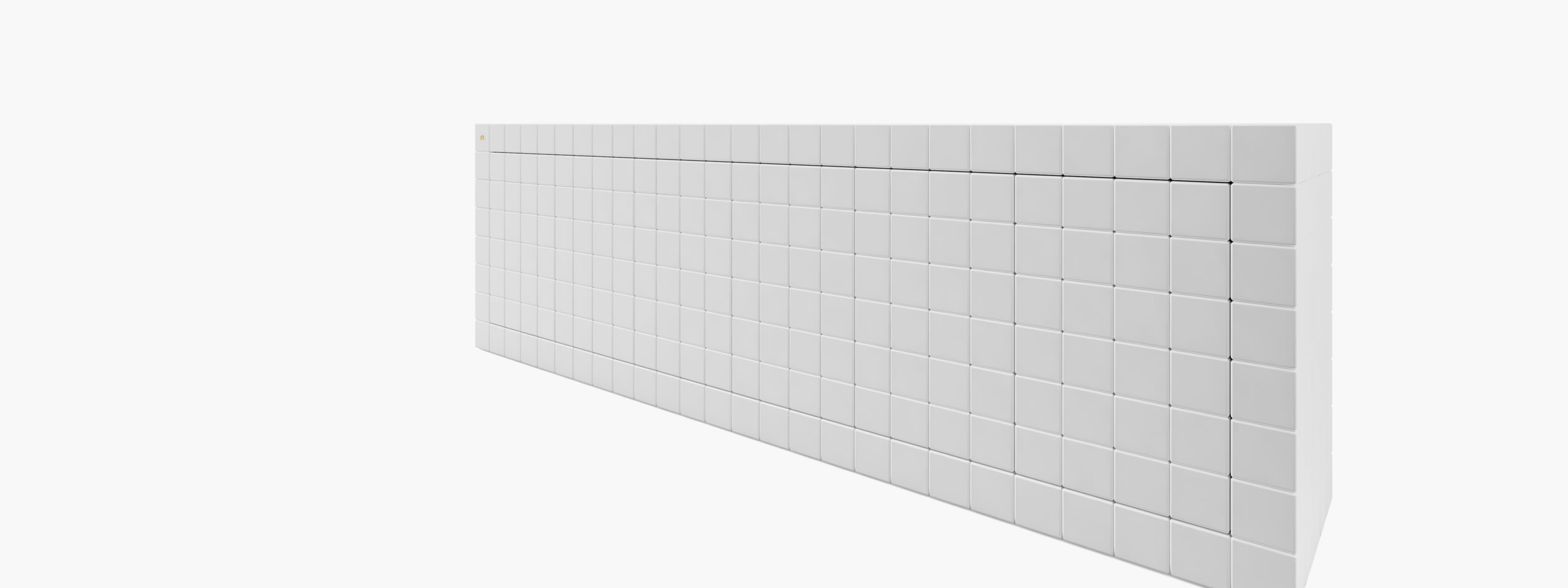 Sideboard aus Kuben weiss bed room Wohnzimmer minimalist design Konsolen  Sideboards FS 12 FELIX SCHWAKE RECHTECK