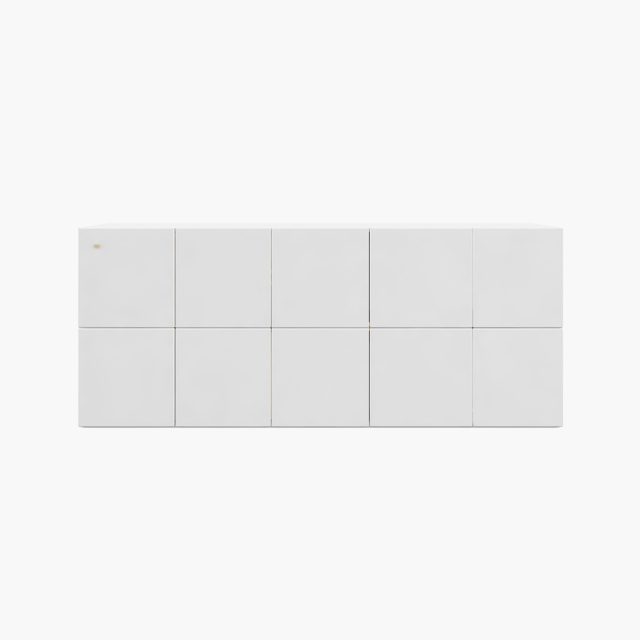 Sideboard aus Kuben weiss customdesign Wohnzimmer fine arts Konsolen  Sideboards FS 21 b FELIX SCHWAKE