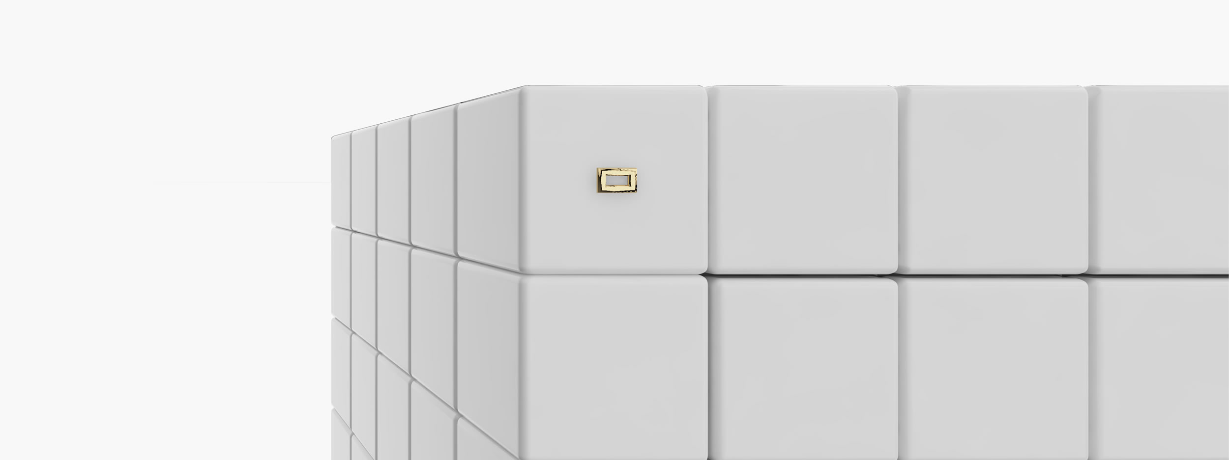 Sideboard aus Kuben weiss home decor Wohnzimmer simple design Konsolen  Sideboards FS 12 FELIX SCHWAKE RECHTECK