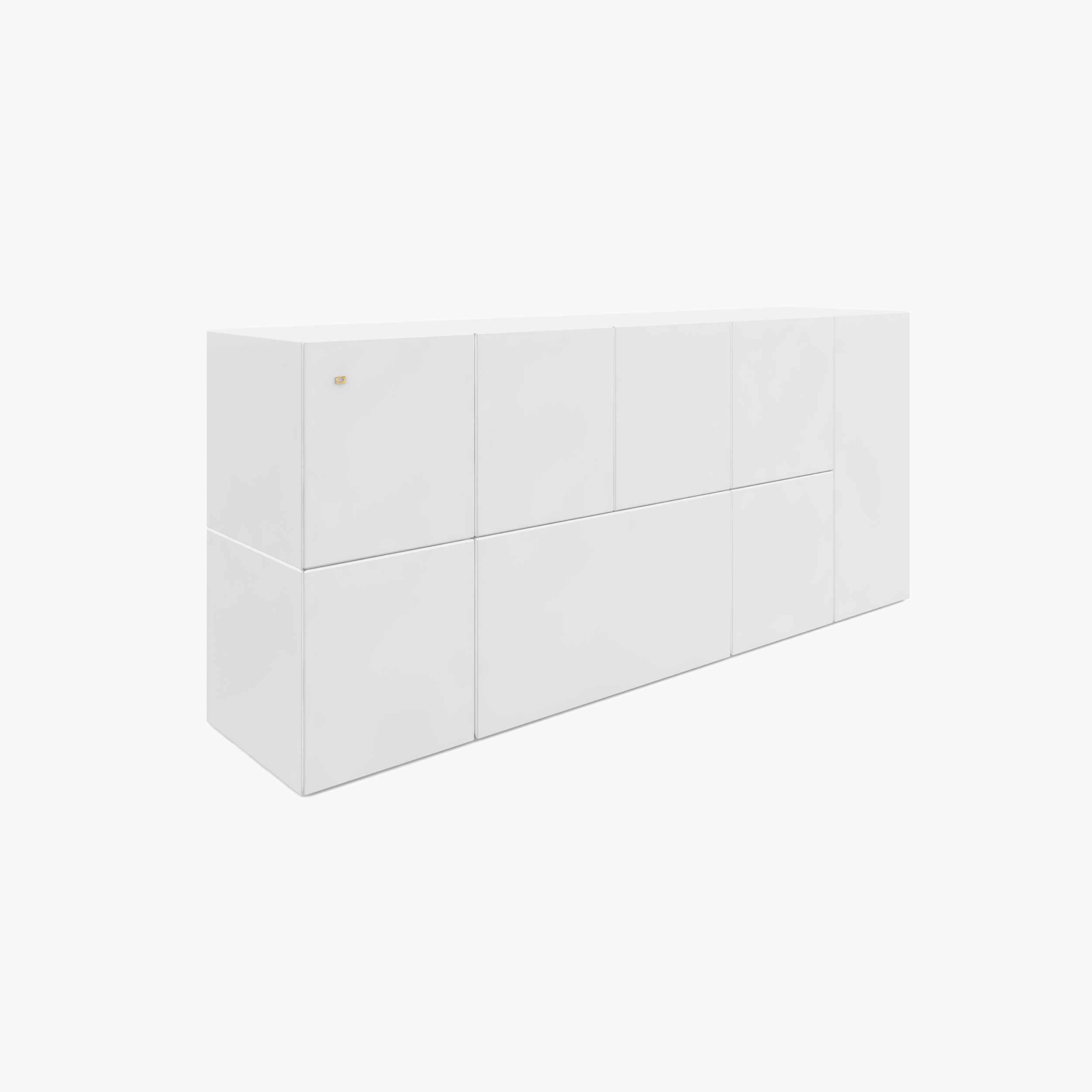 Sideboard aus Kuben weiss losangeleshomes Wohnzimmer gallery Konsolen  Sideboards FS 21 a FELIX SCHWAKE