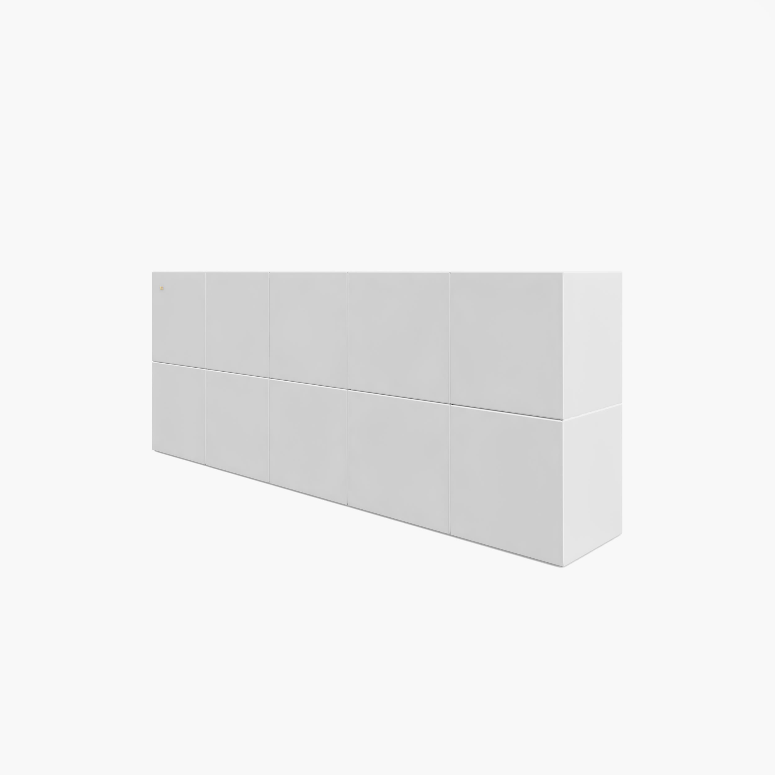 Sideboard aus Kuben weiss moderndesign Wohnzimmer interior boom Konsolen  Sideboards FS 21 b FELIX SCHWAKE