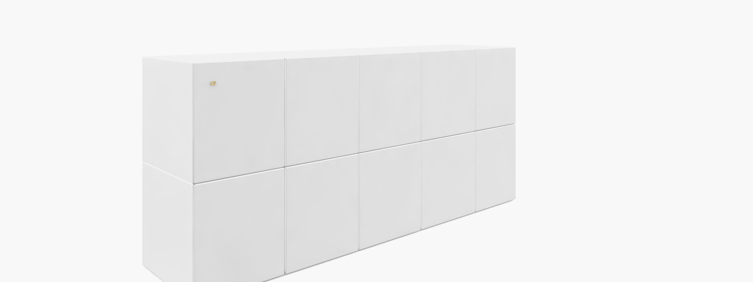 Sideboard aus Kuben weiss morderninteriors Wohnzimmer interior lovers Konsolen  Sideboards FS 21 b FELIX SCHWAKE RECHTECK