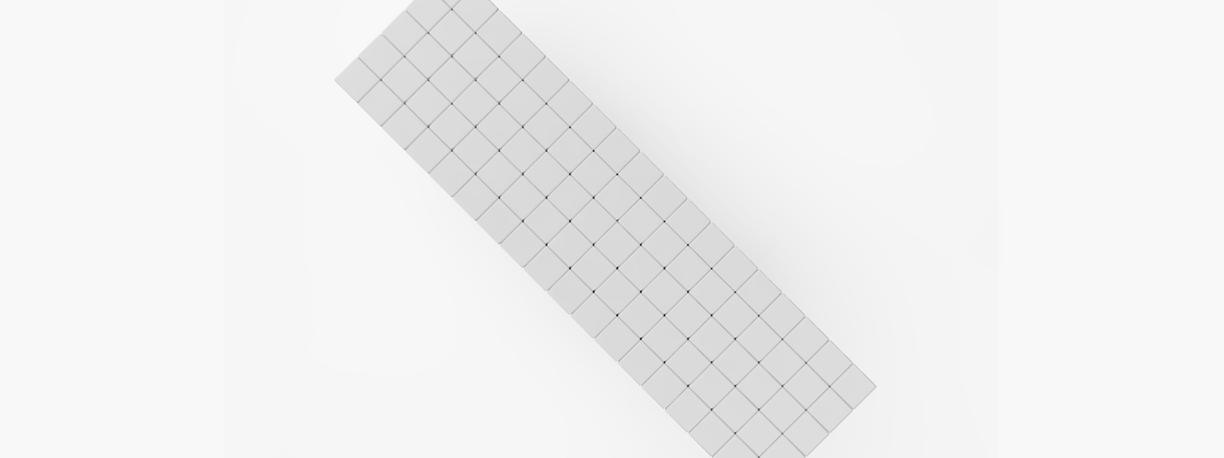 Sideboard aus Kuben weiss white furniture Wohnzimmer bespokedesign Konsolen  Sideboards FS 11 FELIX SCHWAKE RECHTECK