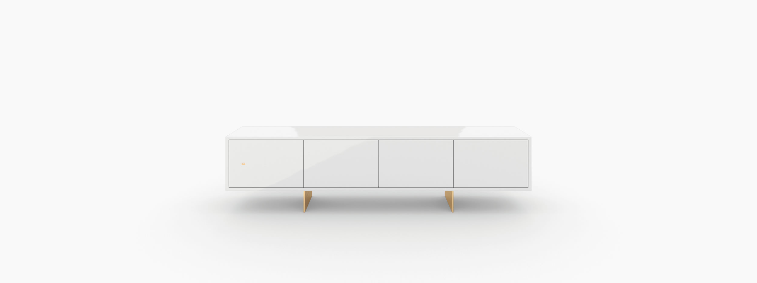 Sideboard quader weiss insplosion Buero furniture design Sideboards FS 53 FELIX SCHWAKE RECHTECK