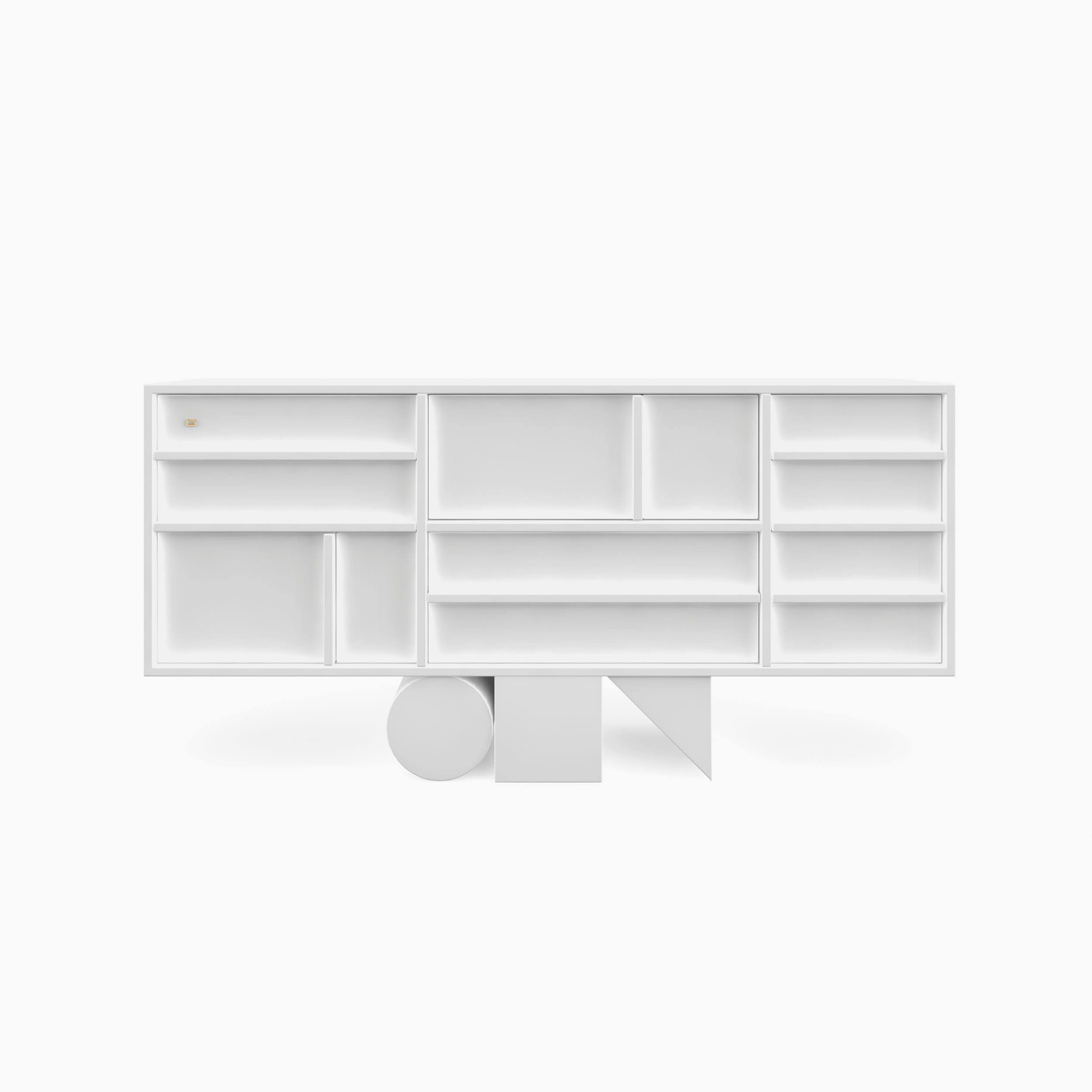 Sideboard wuerfel prisma zylinder weiss adstyle Buero best homes Sideboards FS 17 FELIX SCHWAKE