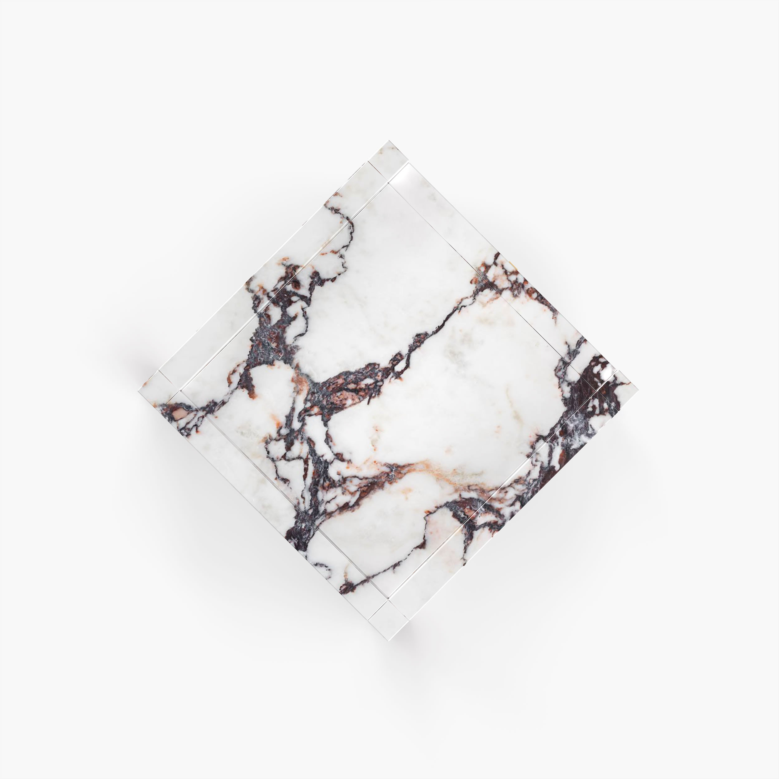 Stuhl Minimalist Moebel Marmor Rot Weiss Felix Schwake 20 424 RECHTECK