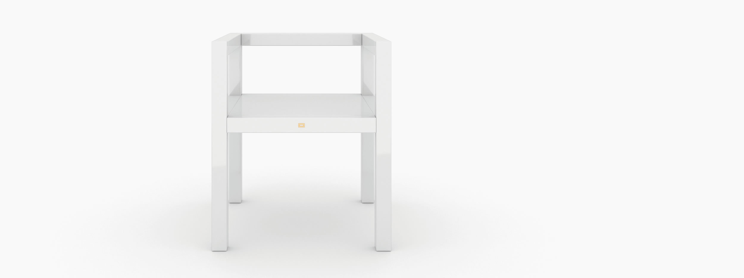 Stuhl rechteckig weiss interior2you Buero interior architecture Stuehle FS 30 FELIX SCHWAKE RECHTECK