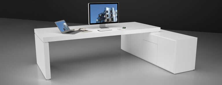 Edler Designer-Schreibtisch f&uuml;r das Chefzimmer