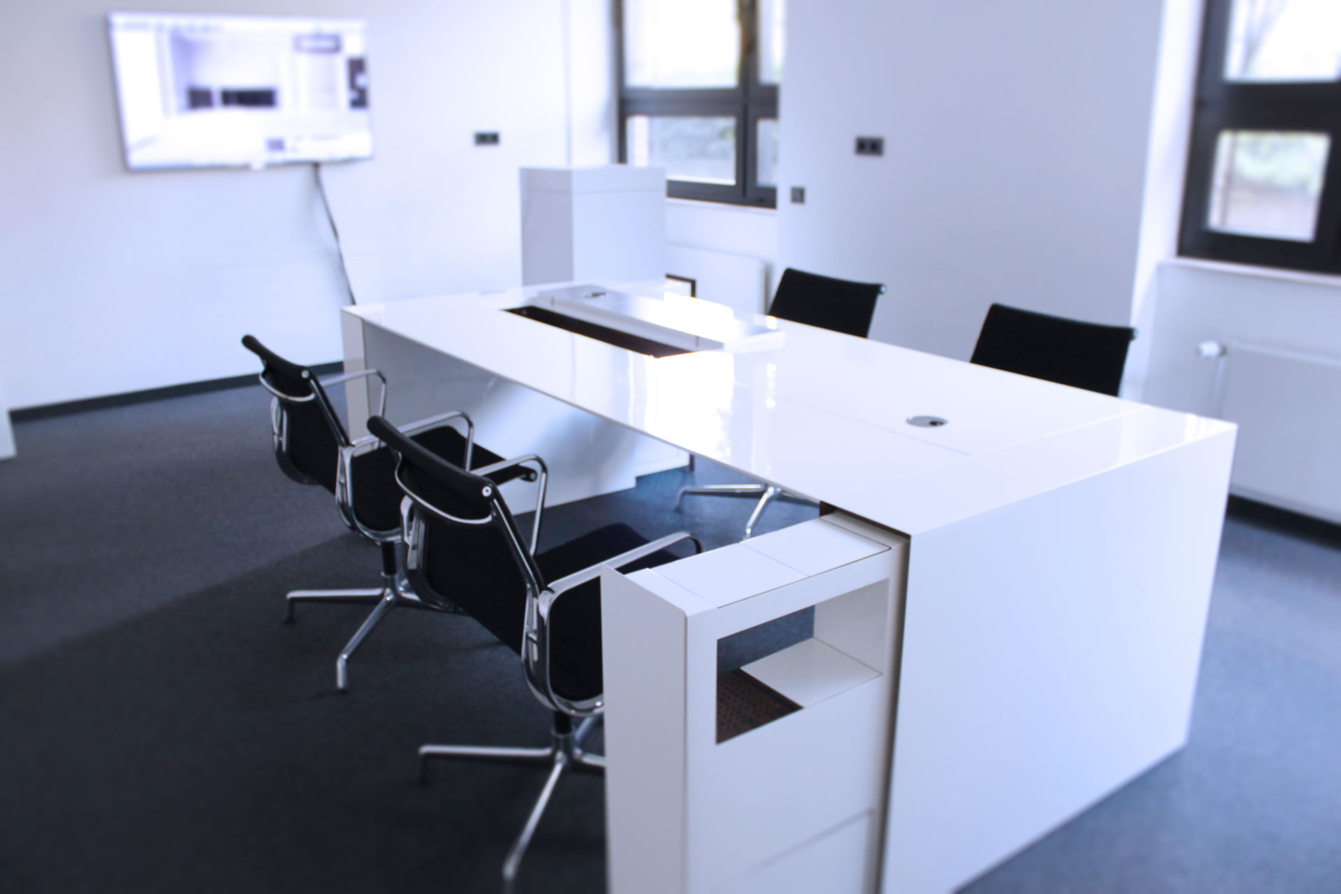 bueromoebel modern design weiss eckig office freiraum muenster 13