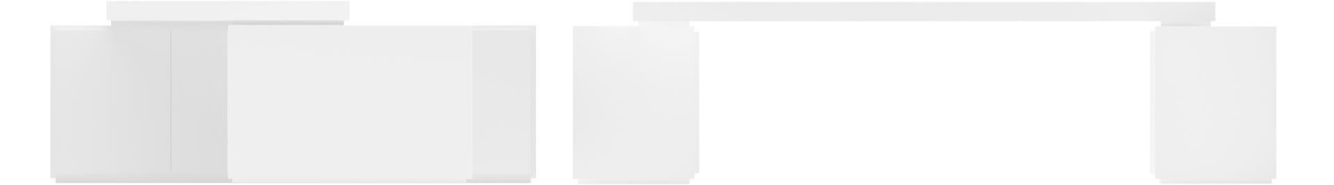 lackierter chefzimmer-schreibtisch